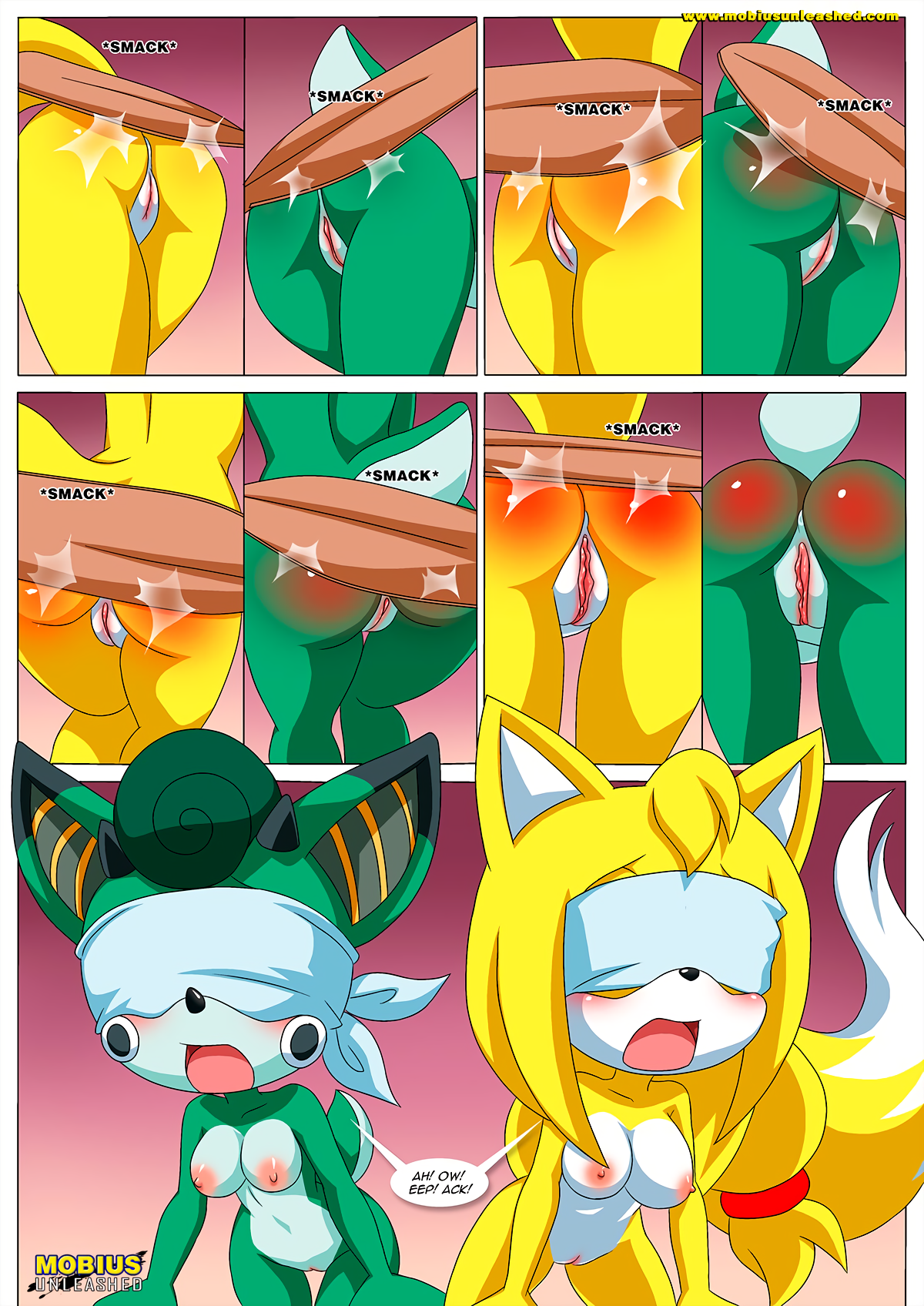 Sonic's Guide To Spanking porn comic picture 19