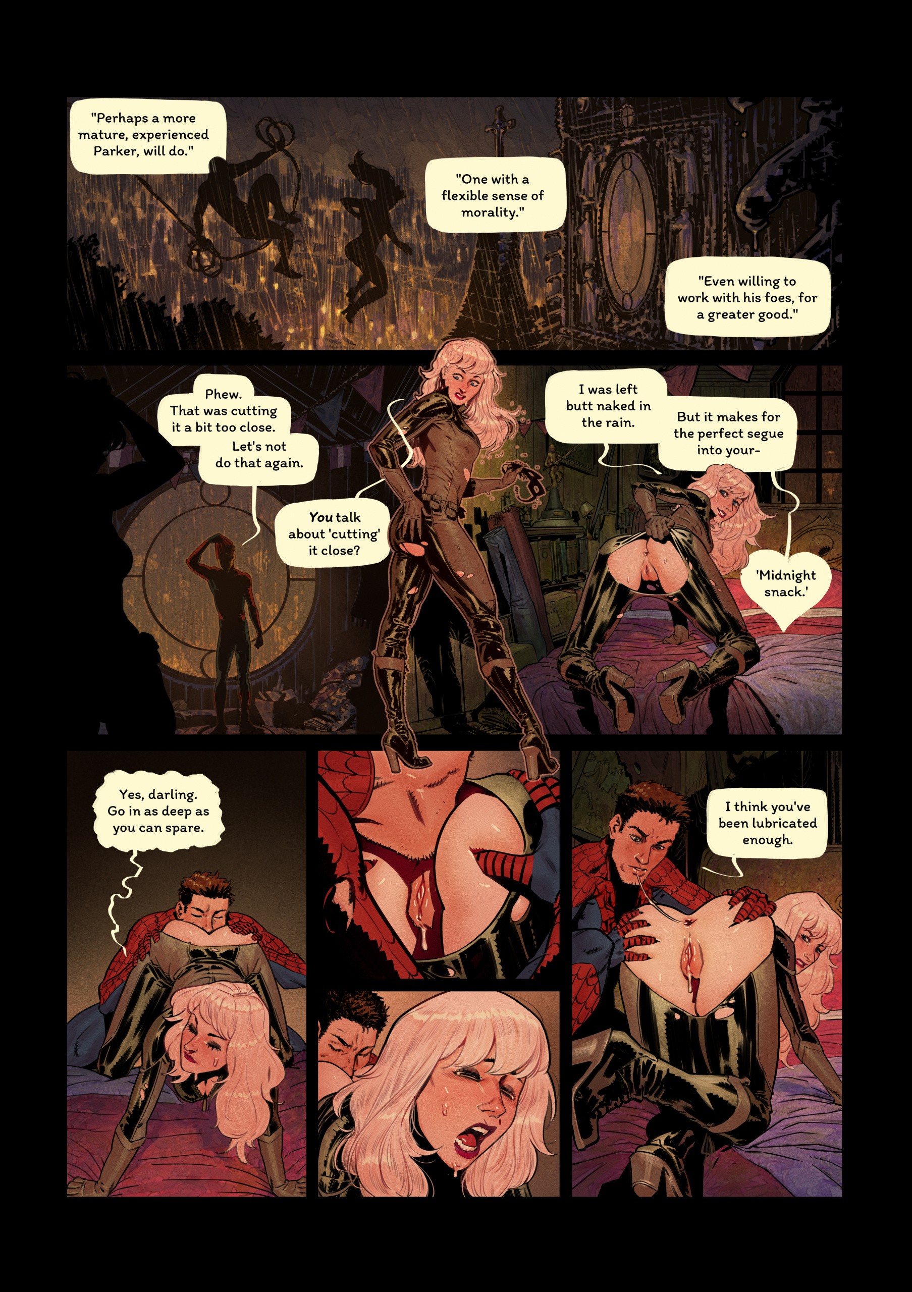 Spider-Man Web of Lust porn comic picture 6