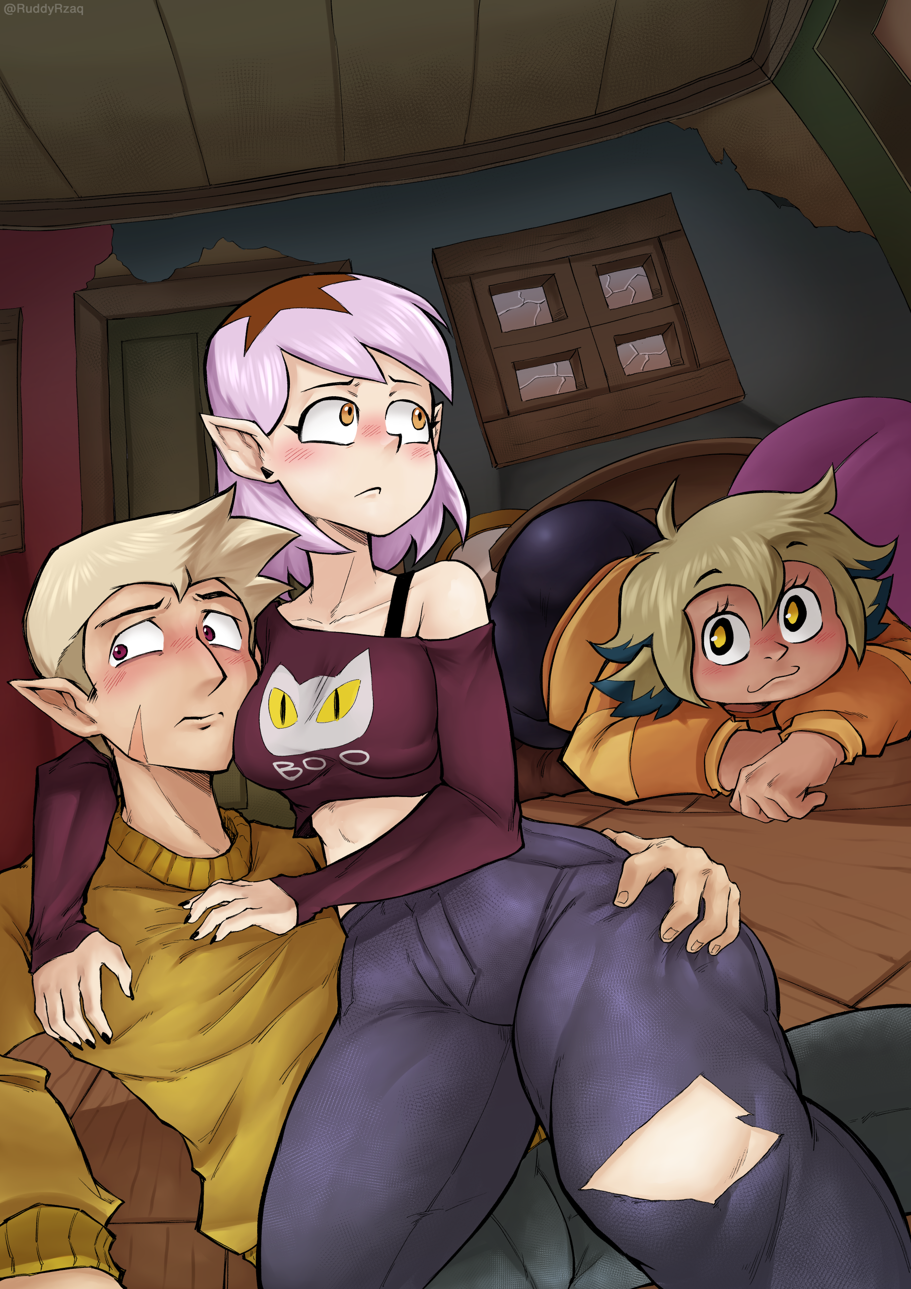The Amiter Secret porn comic picture 2