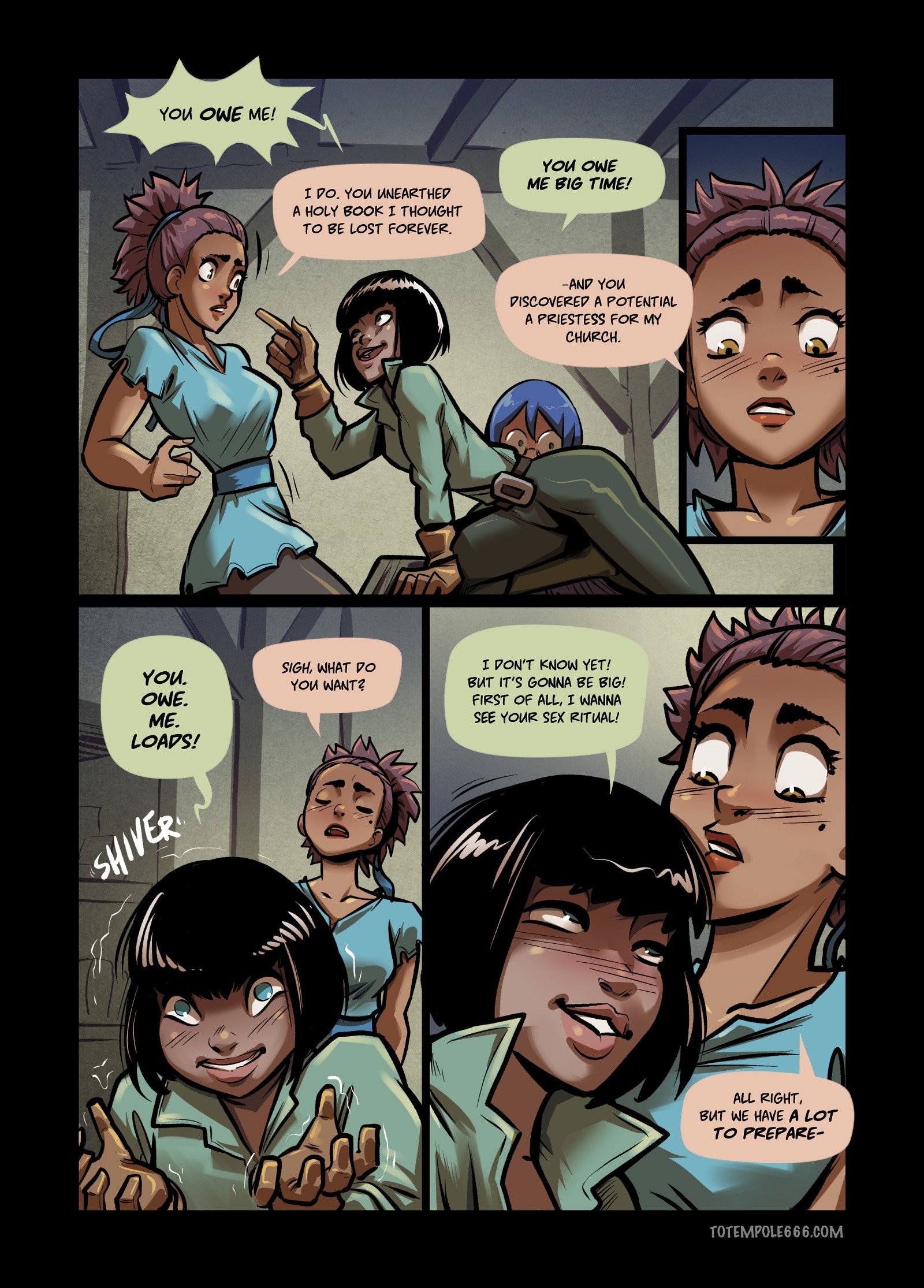 The Cummoner 27: Thirst Communion porn comic picture 14