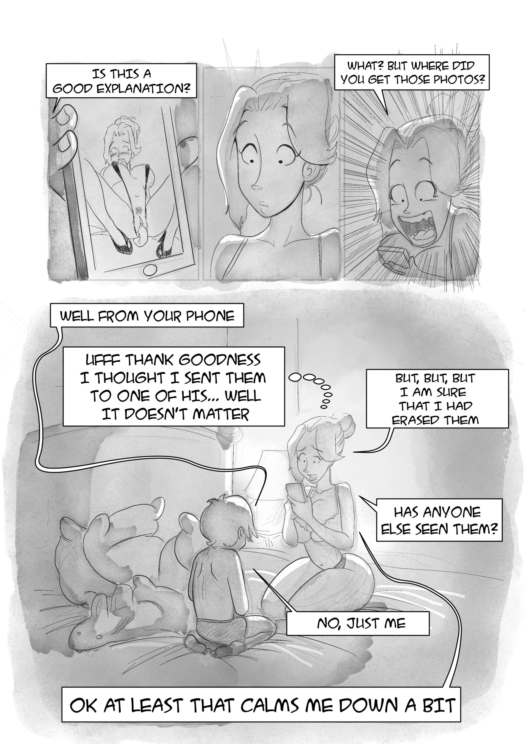 A Night With Mom porn comic picture 11