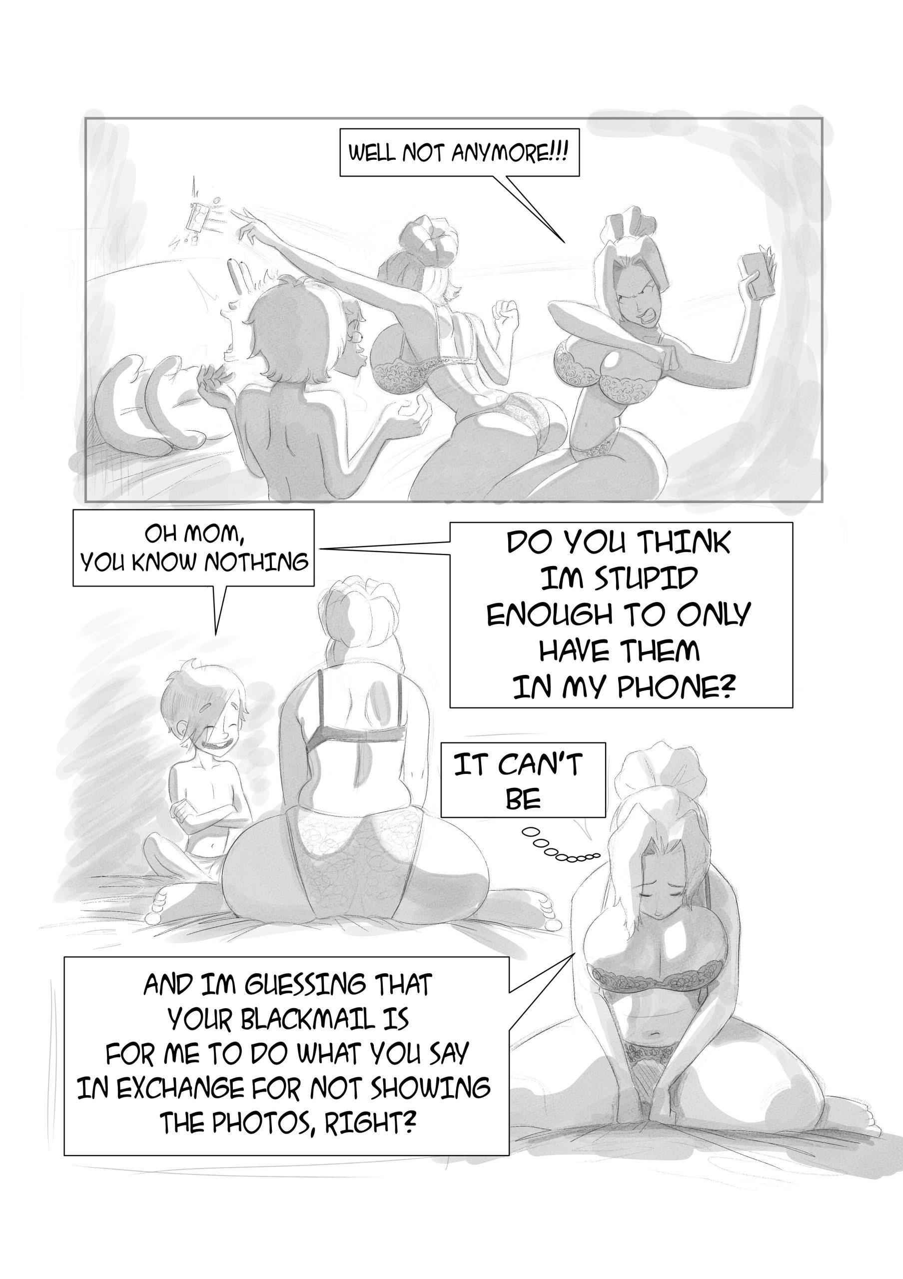 A Night With Mom porn comic picture 15