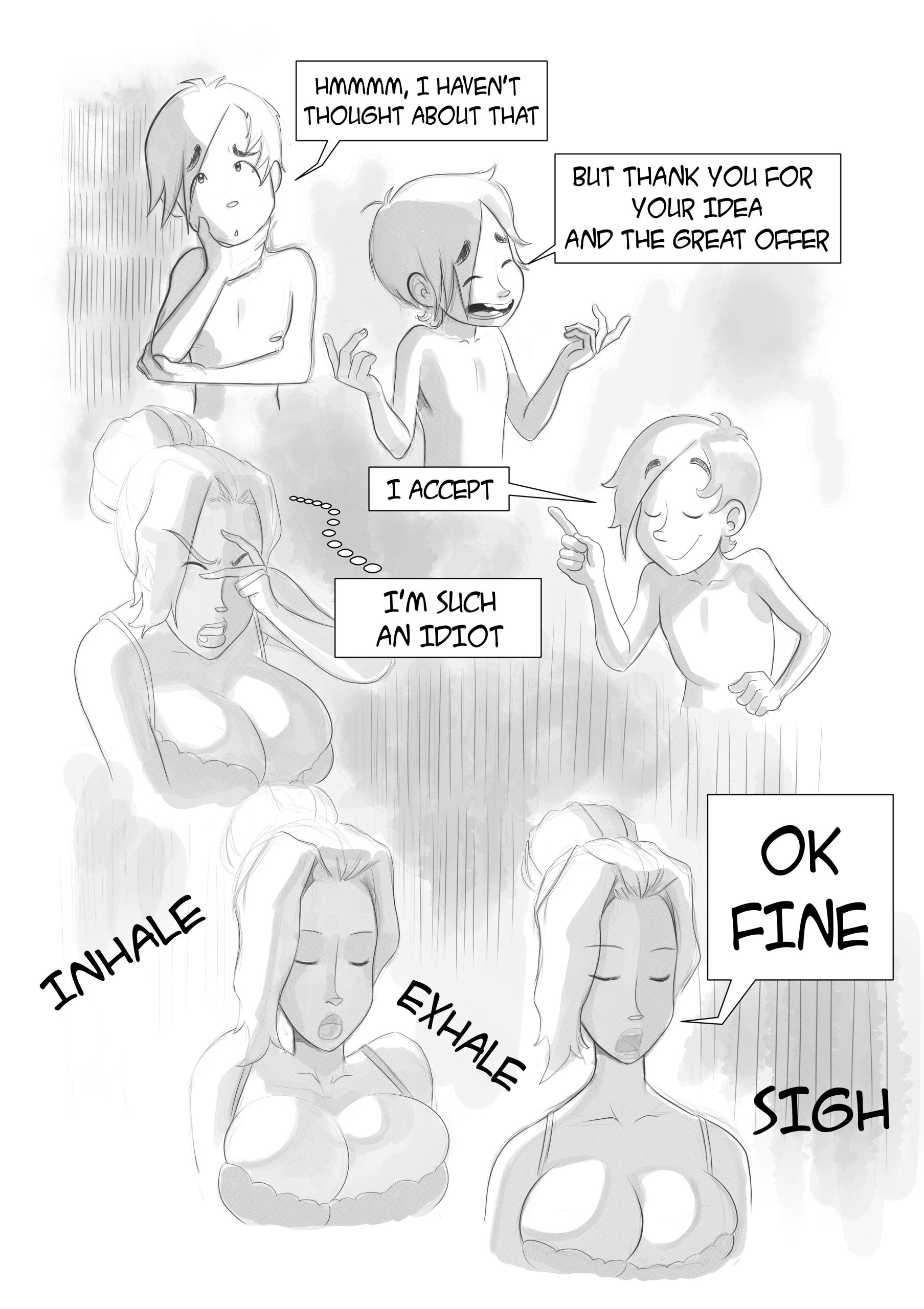 A Night With Mom porn comic picture 16