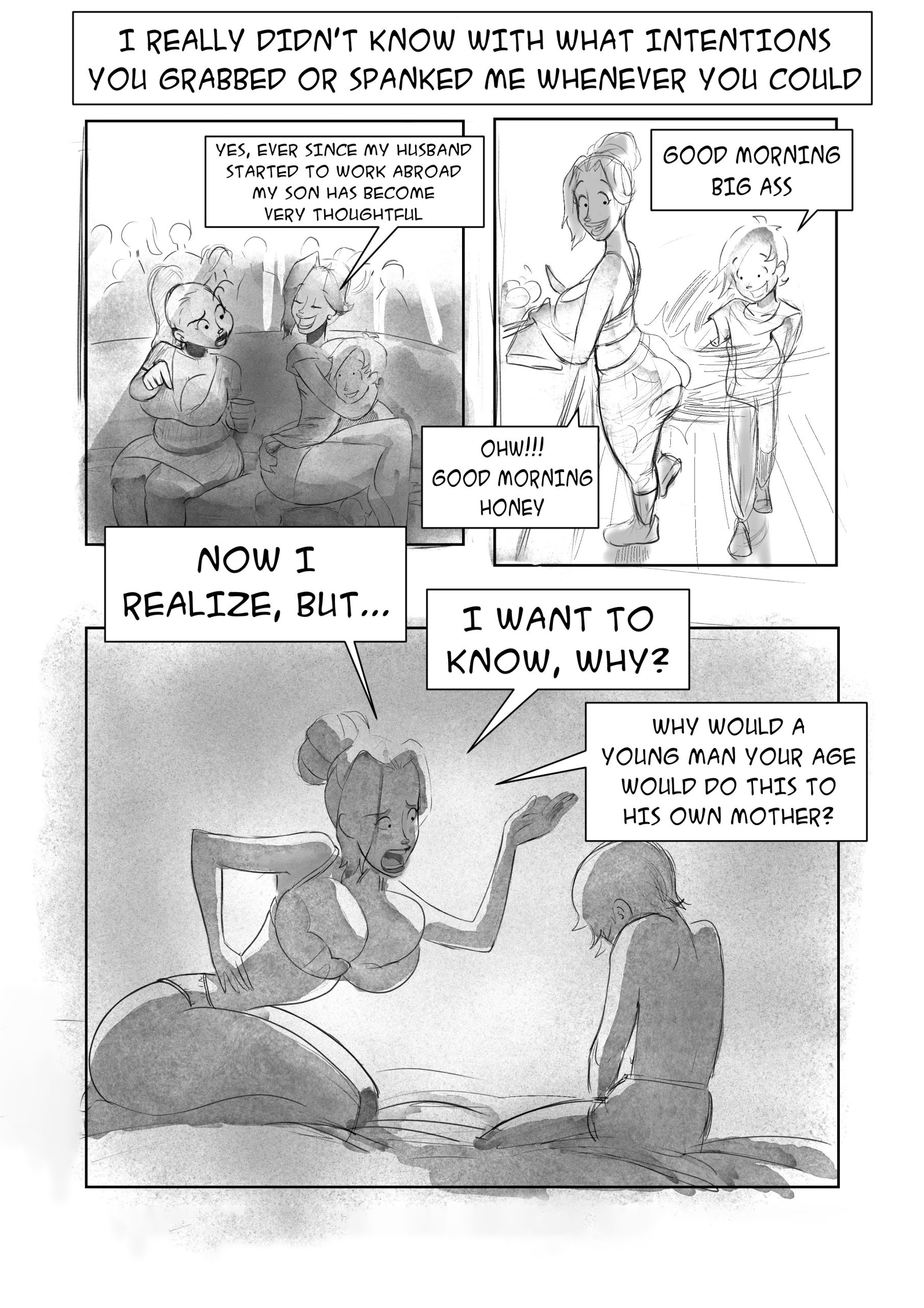 A Night With Mom porn comic picture 9