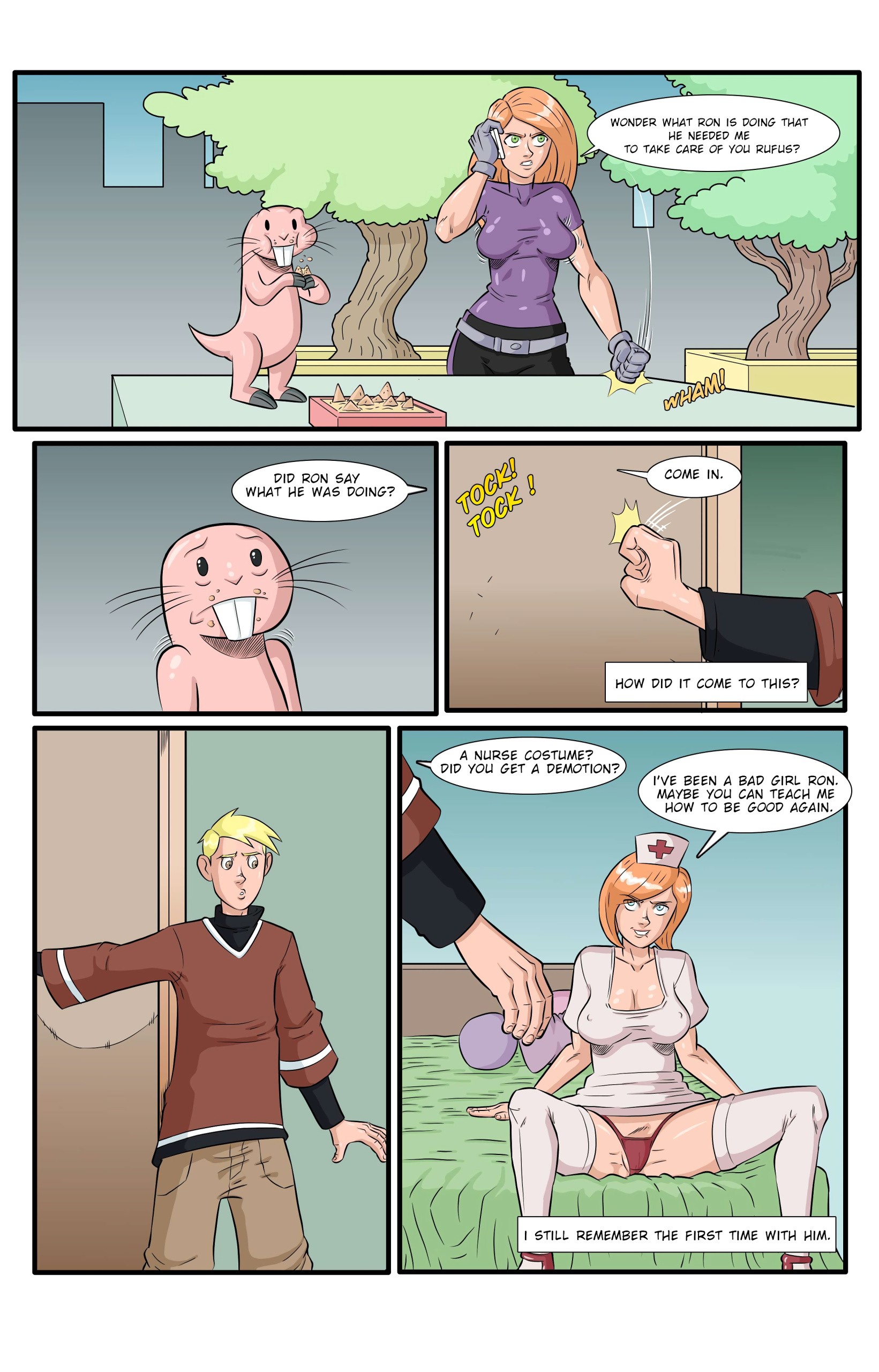 Ann Possible - Hello Nurse porn comic picture 2