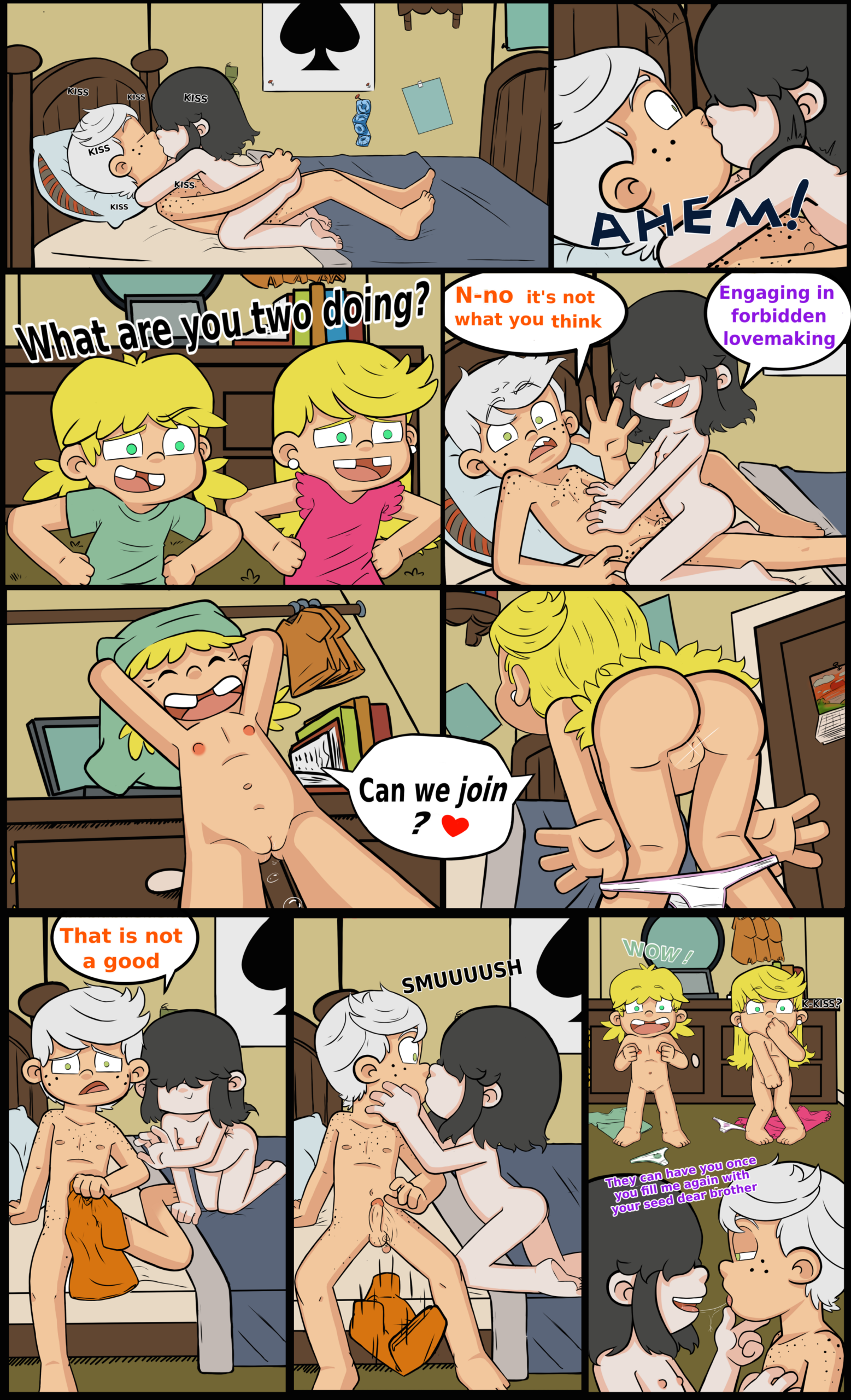 Lucy x Lincoln porn comic picture 5