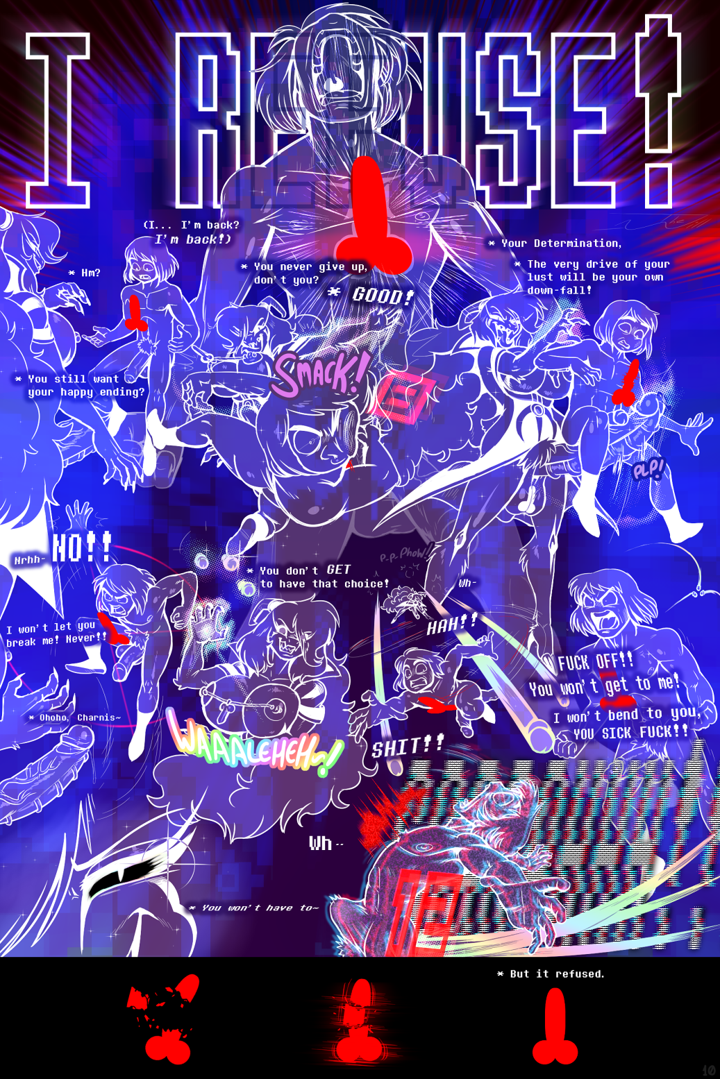 Under(her)tail Monster-GirlEdition 9 porn comic picture 11
