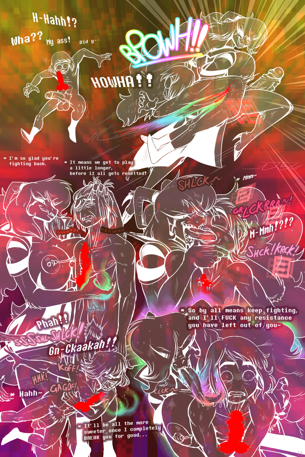 Under(her)tail Monster-GirlEdition 9 porn comic picture 12