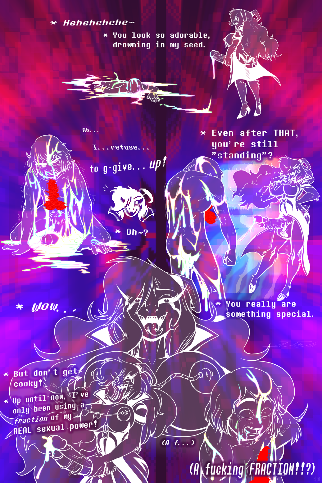 Under(her)tail Monster-GirlEdition 9 porn comic picture 14