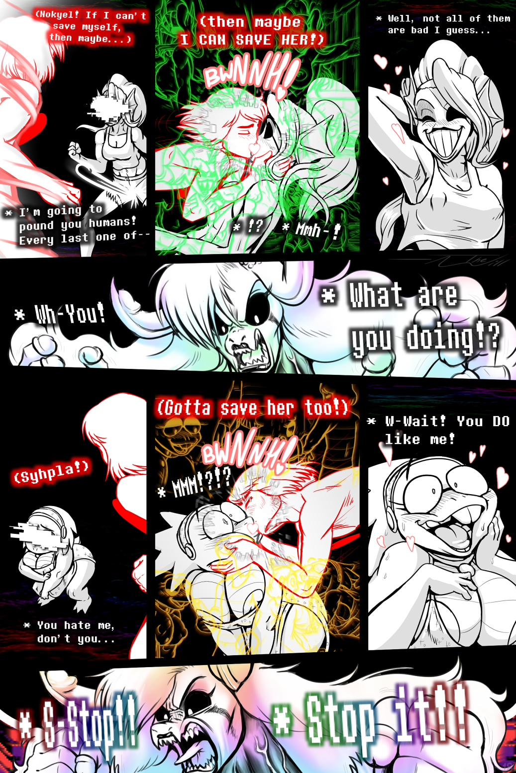 Under(her)tail Monster-GirlEdition 9 porn comic picture 19