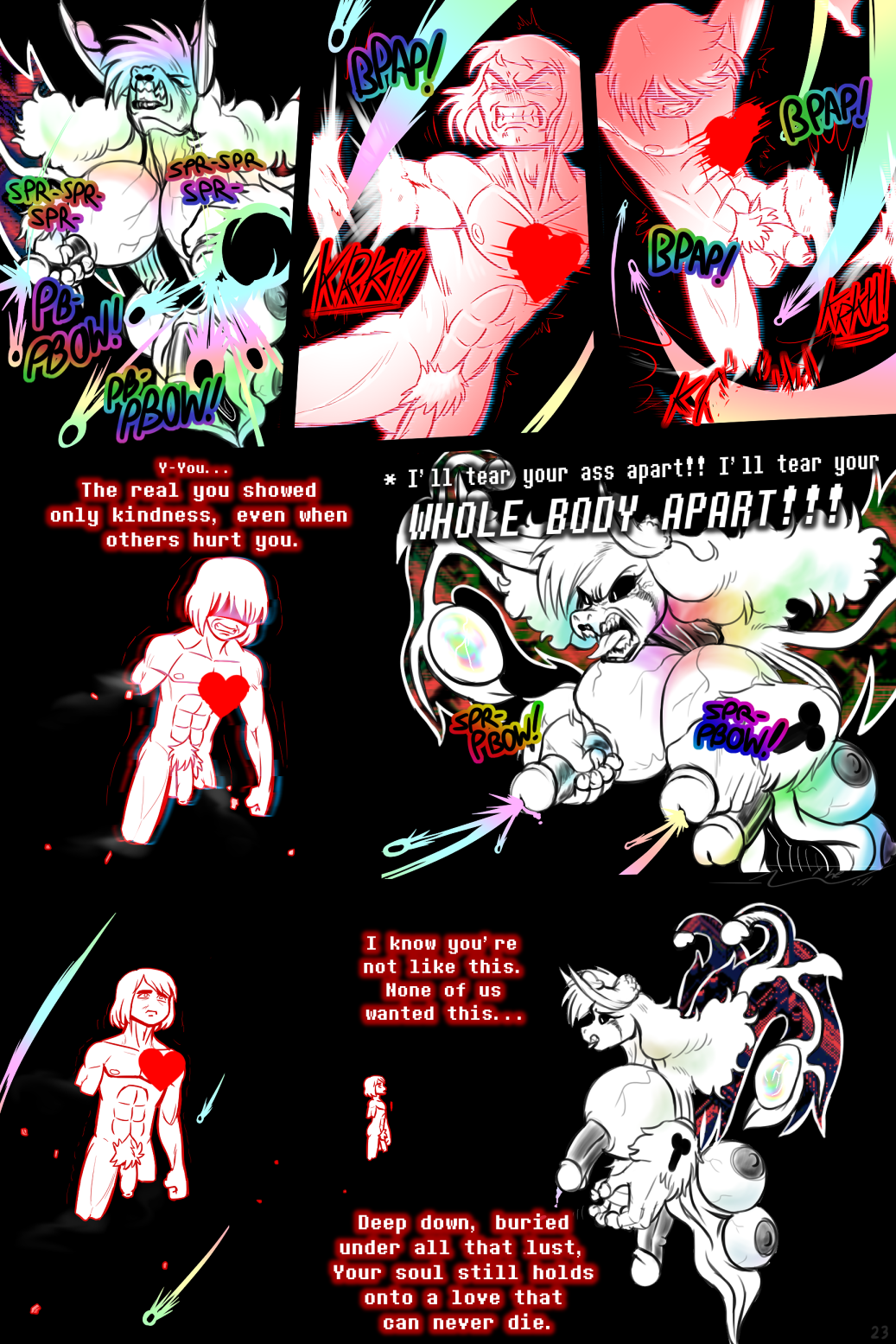 Under(her)tail Monster-GirlEdition 9 porn comic picture 24