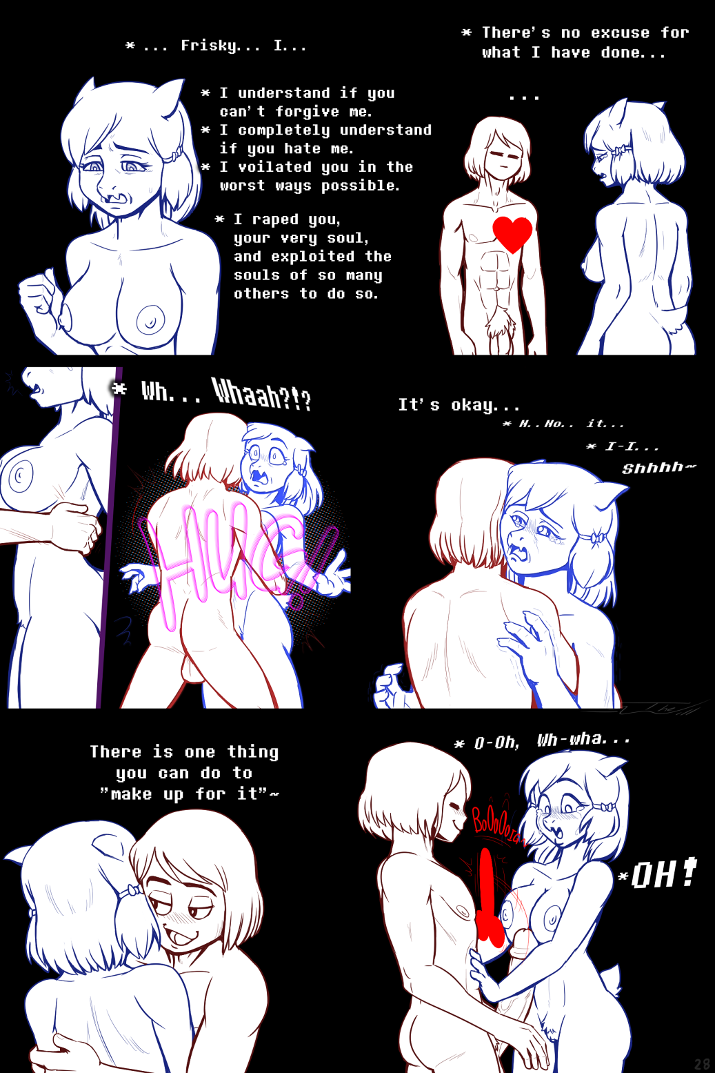 Under(her)tail Monster-GirlEdition 9 porn comic picture 29