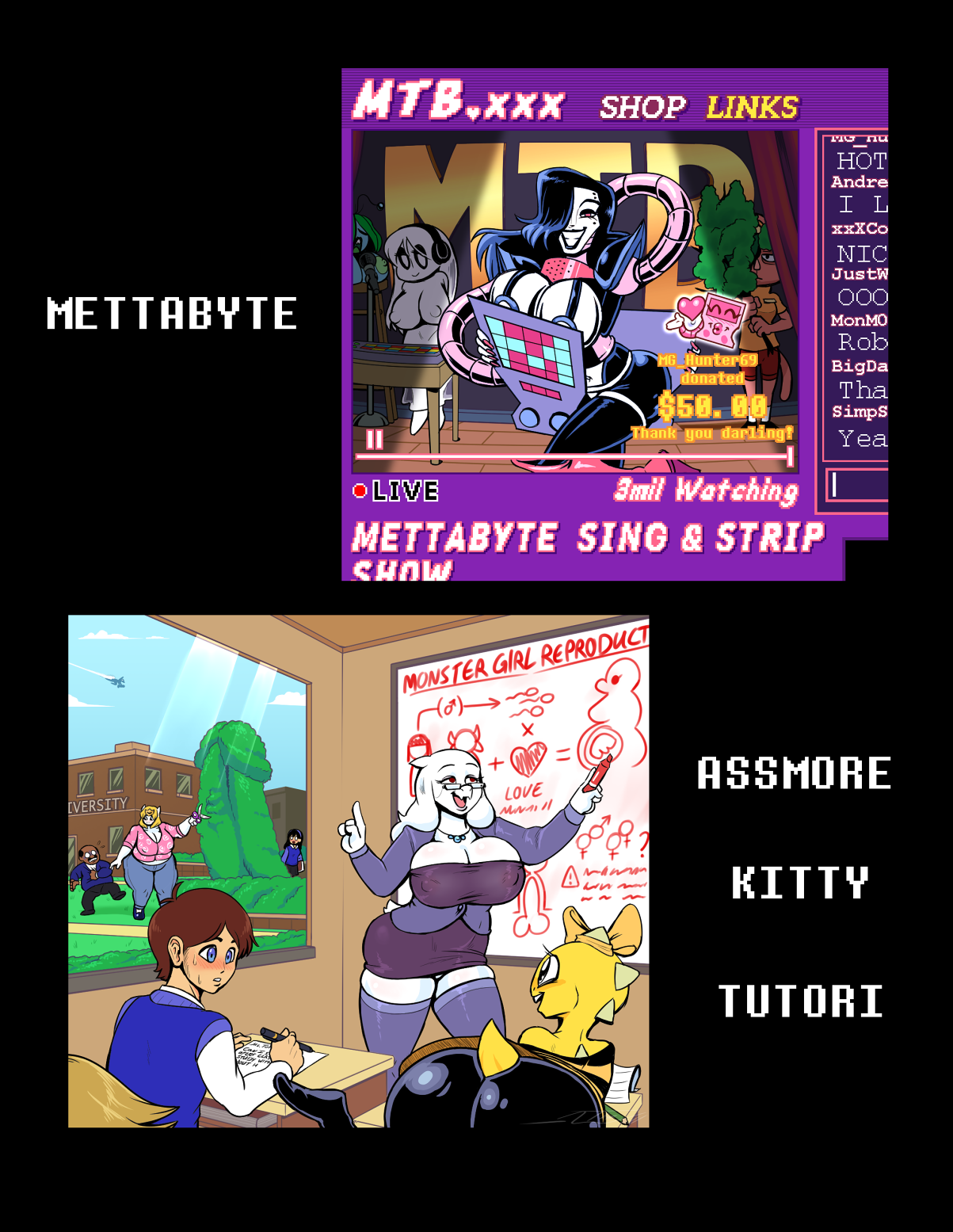 Under(her)tail Monster-GirlEdition 9 porn comic picture 44