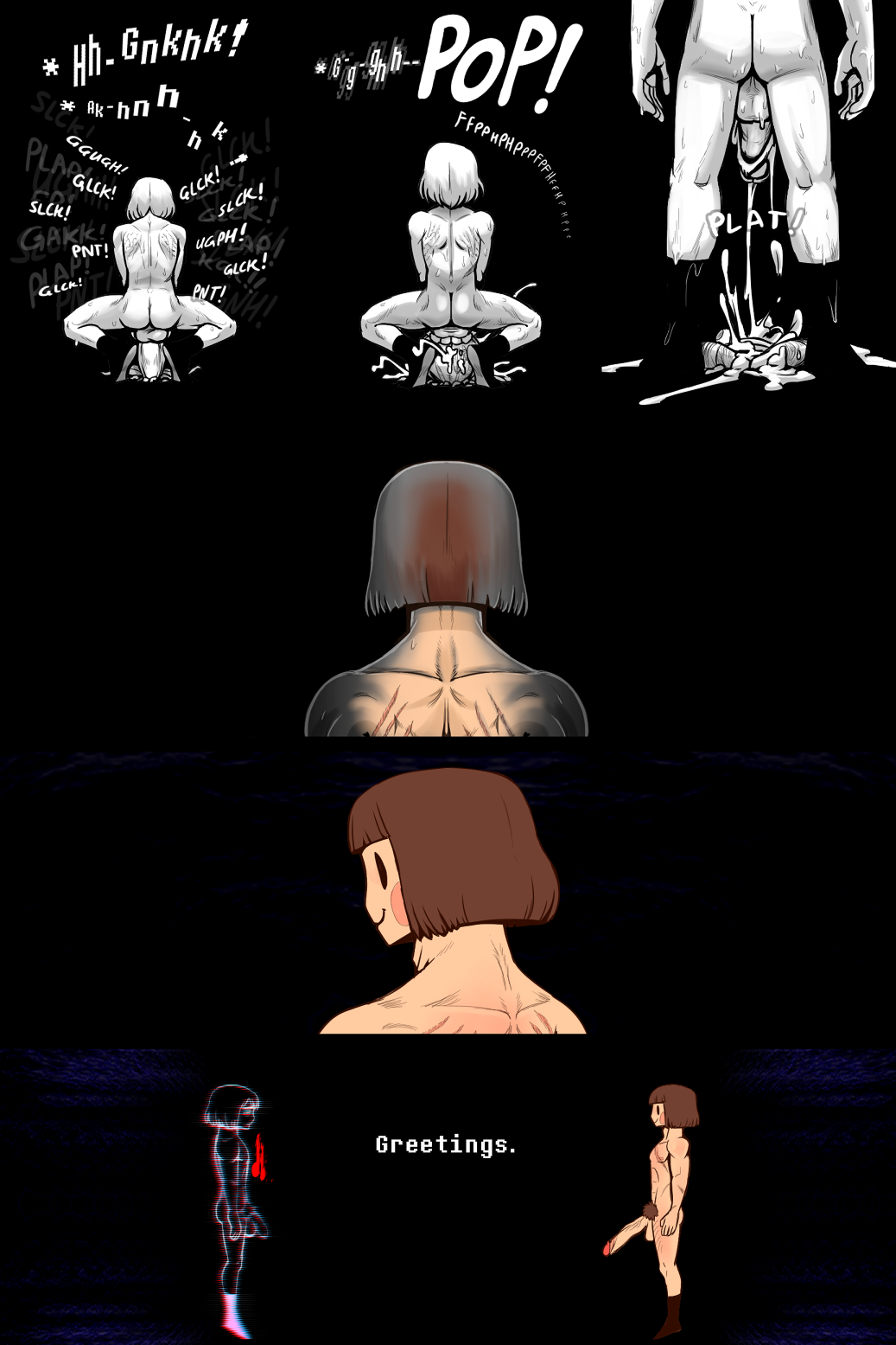 Under(her)tail Monster-GirlEdition 9 porn comic picture 7