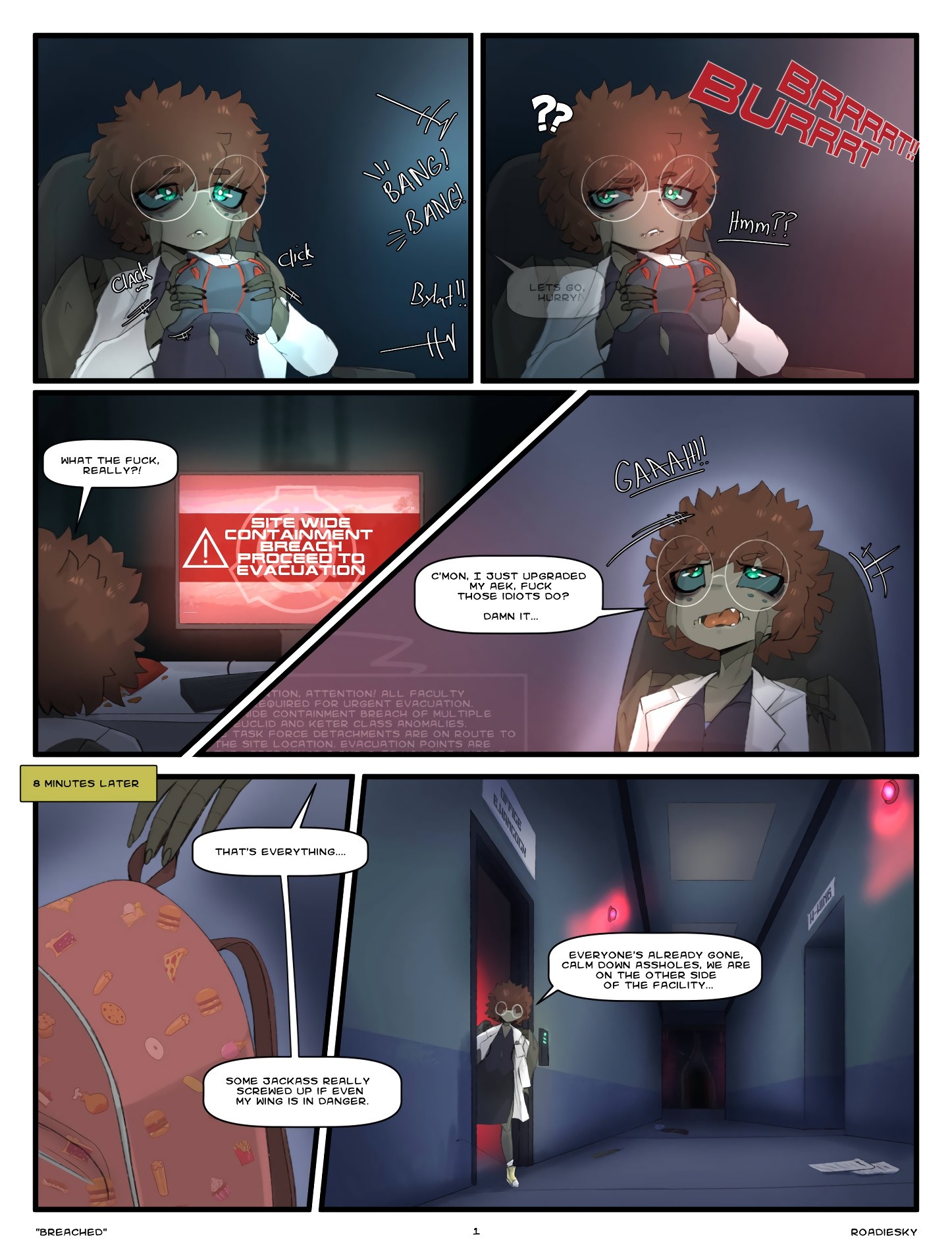 BREACHED porn comic picture 2