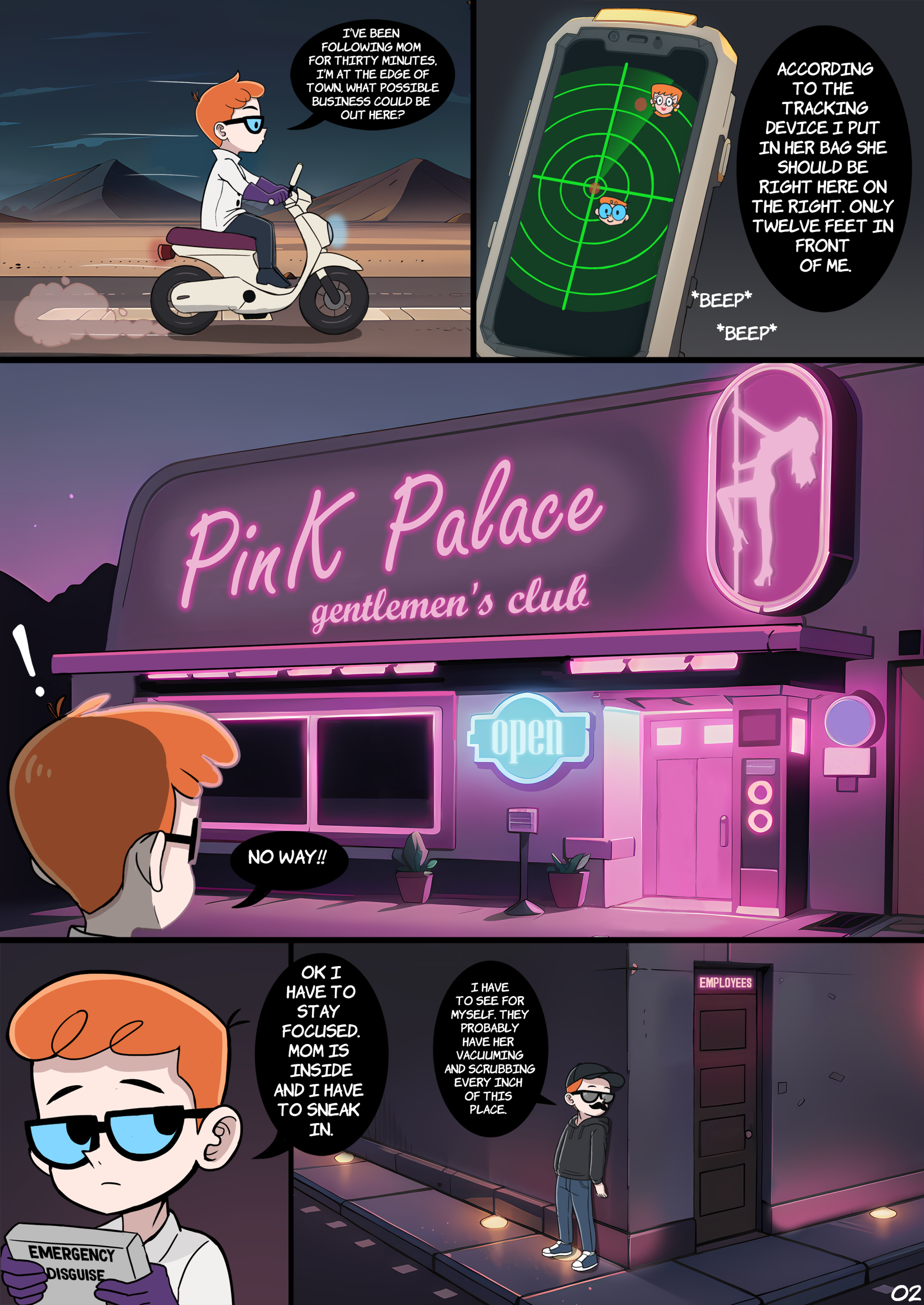 Dexter's Mom Deep Cleaning porn comic picture 3