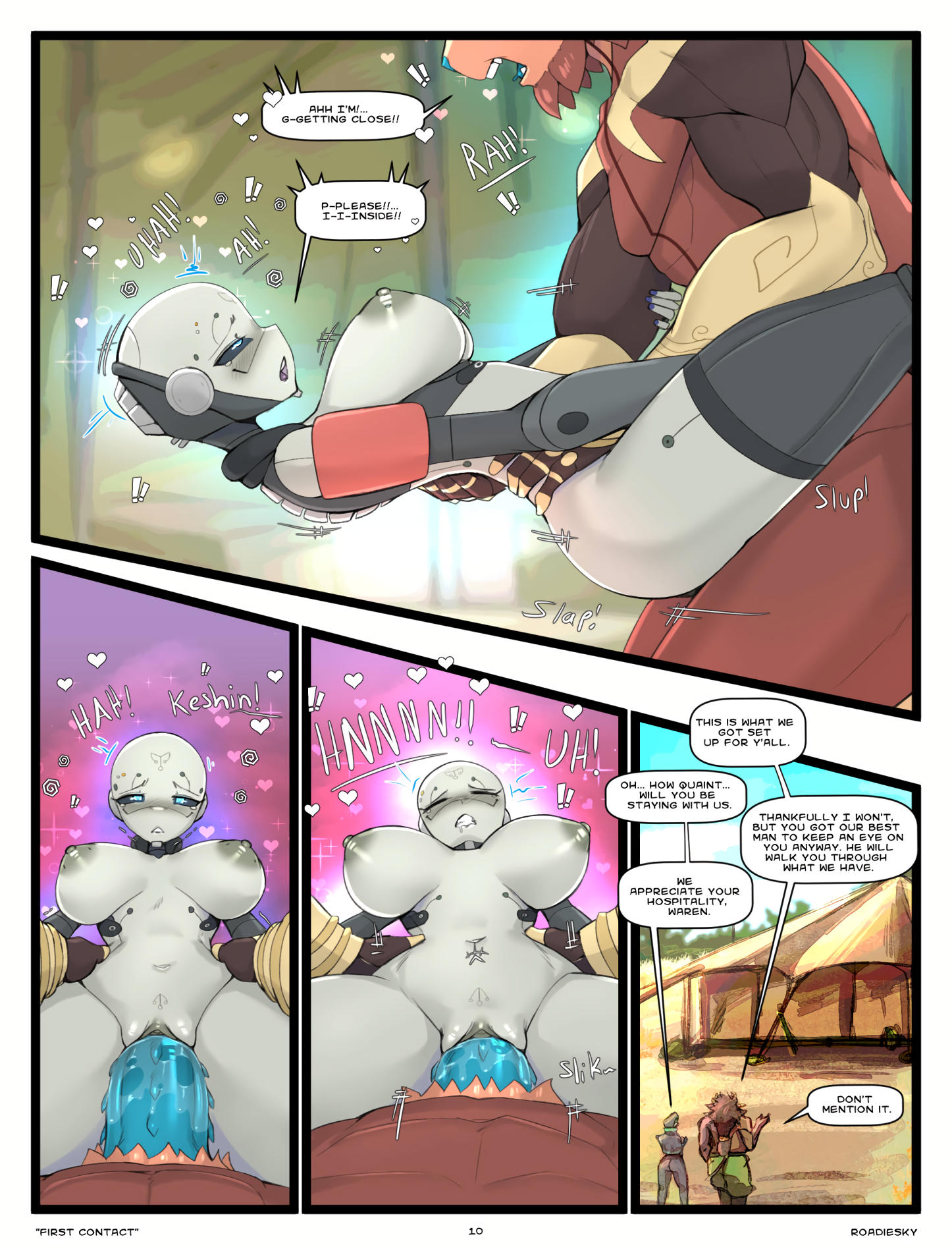 First Contact porn comic picture 12