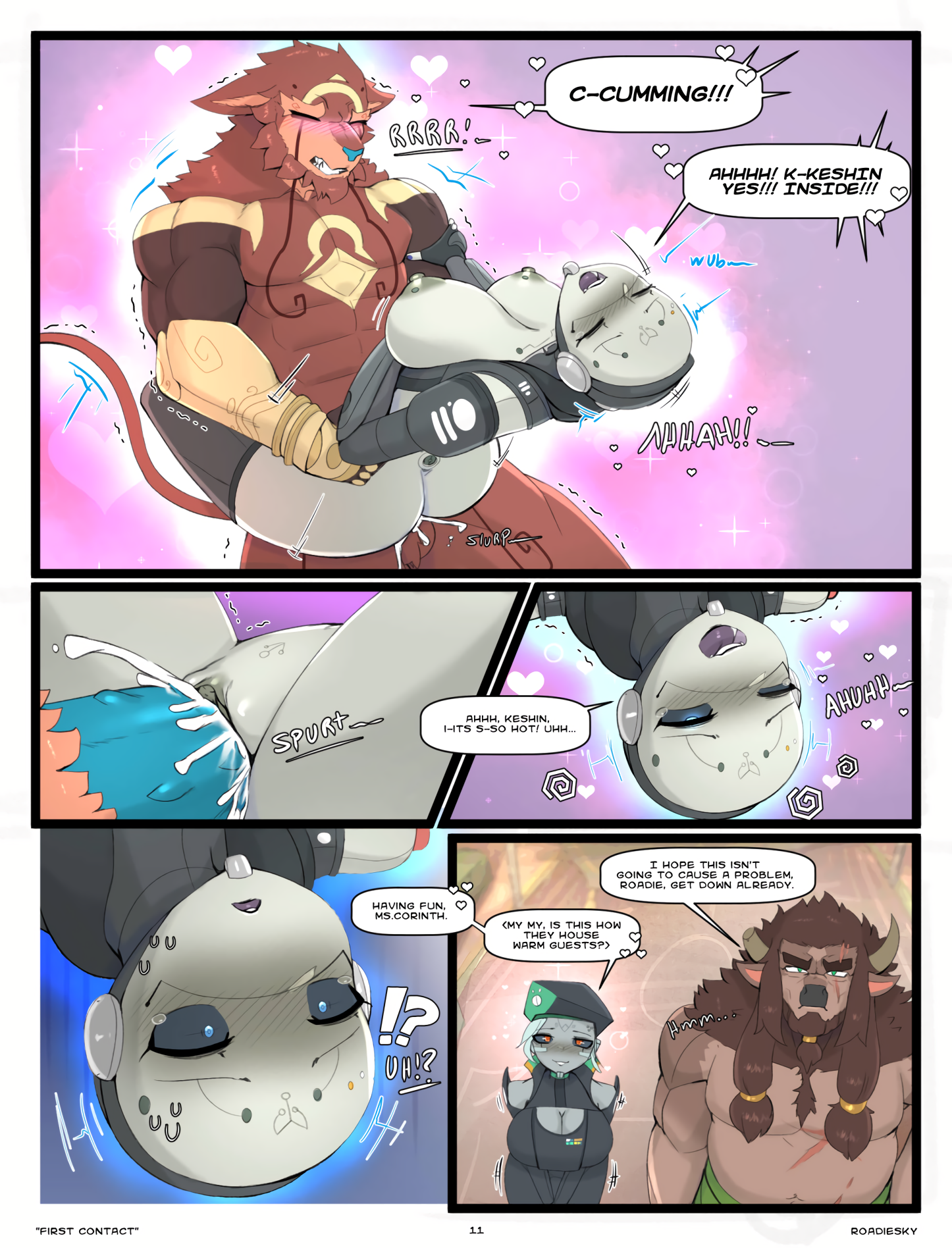 First Contact porn comic picture 13