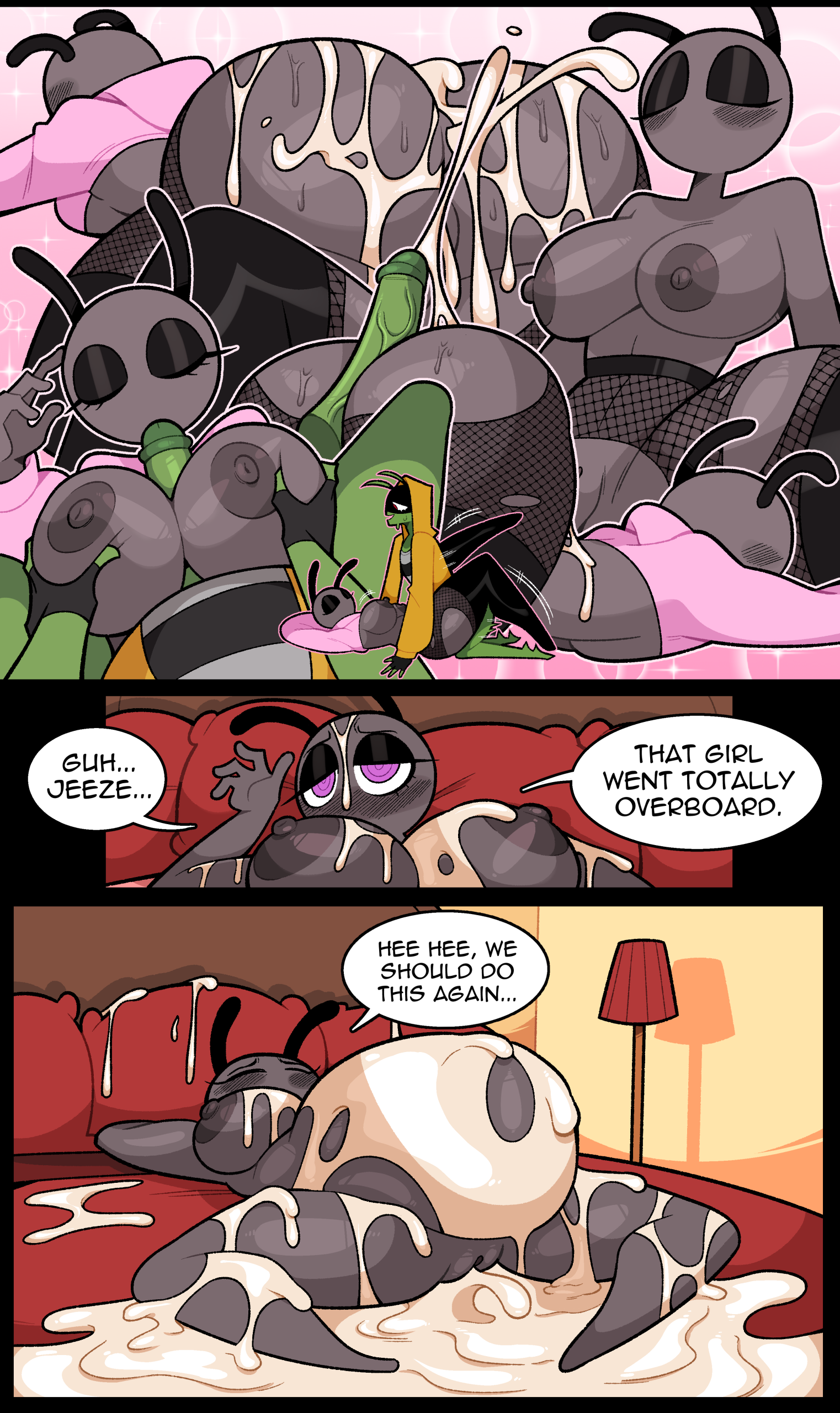 Sleepy Cicada porn comic picture 4