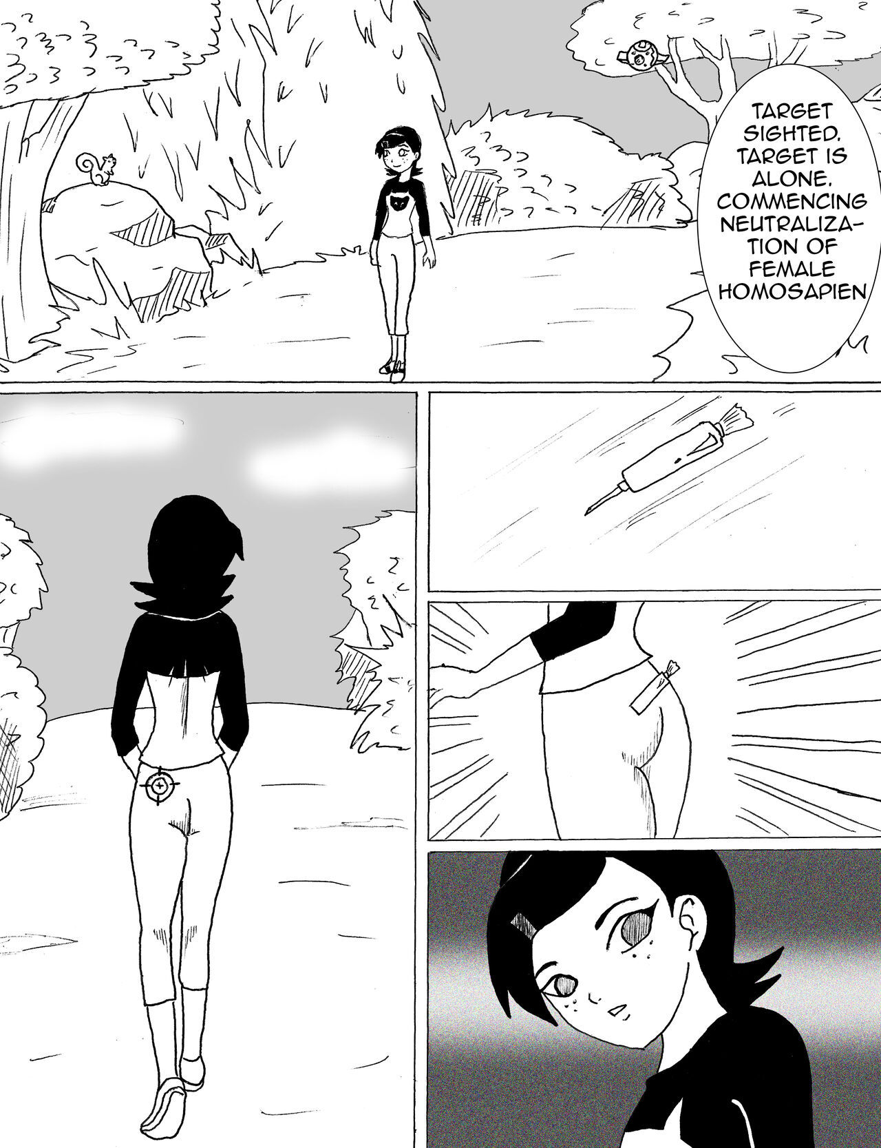 Alien abduction porn comic picture 3