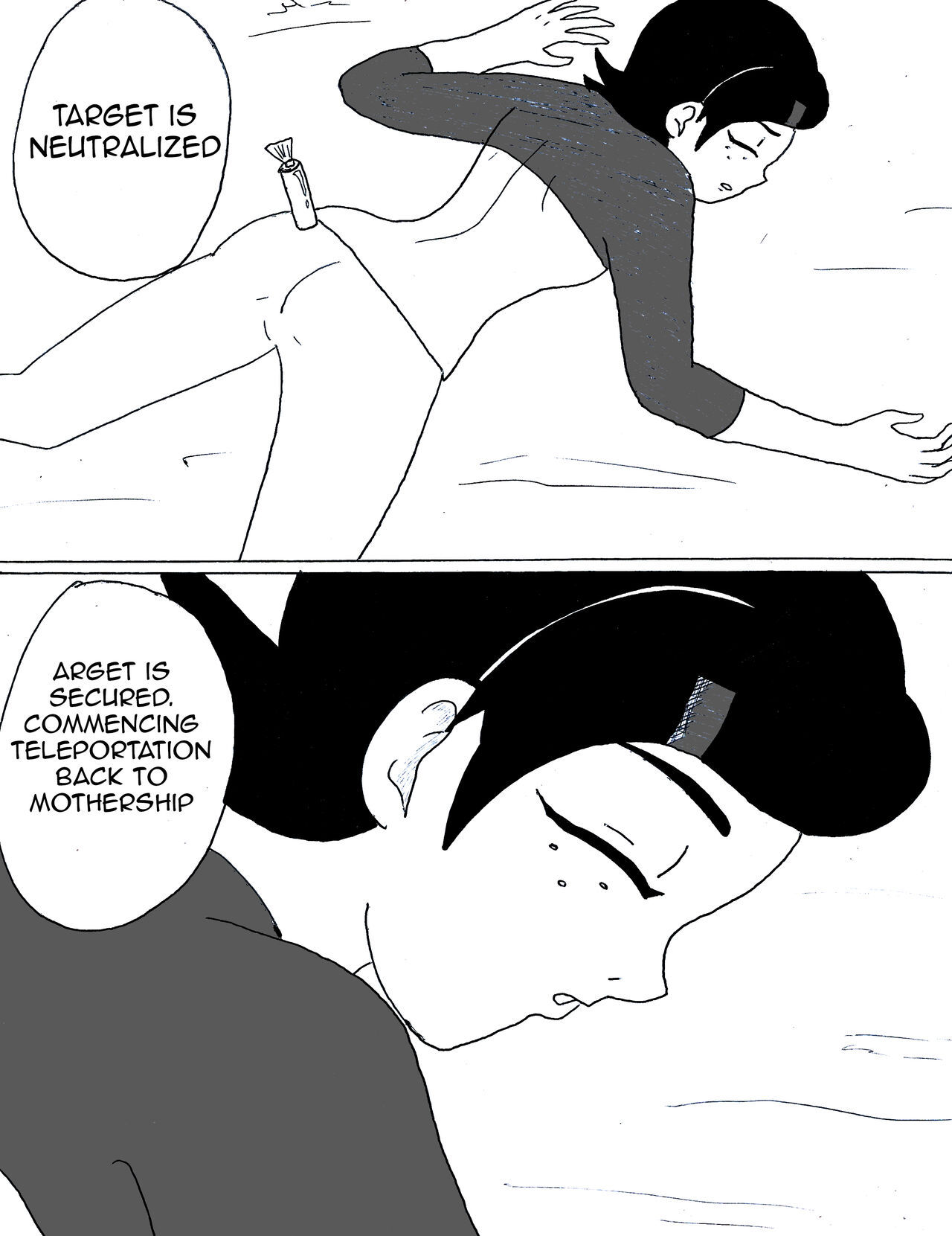Alien abduction porn comic picture 4