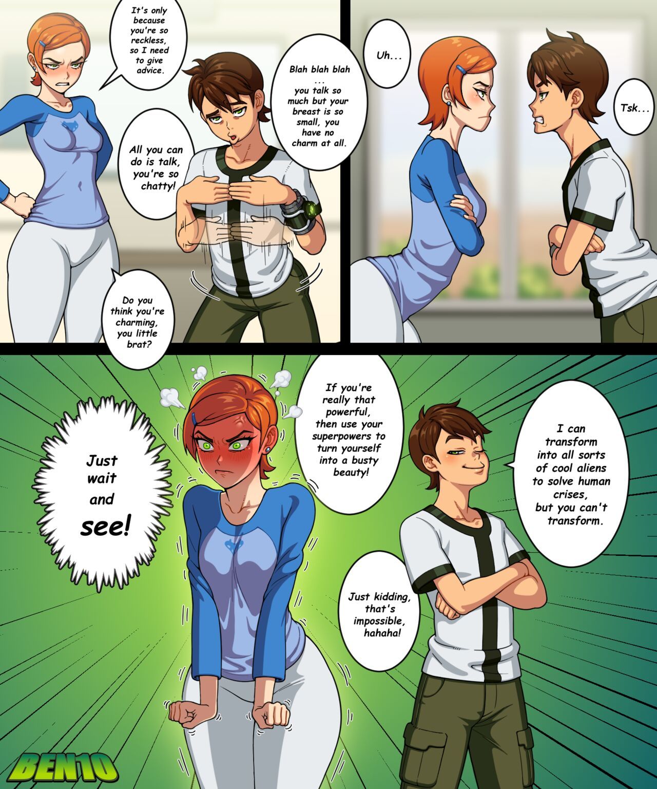 Asa yohoki ben10 porn comic picture 1