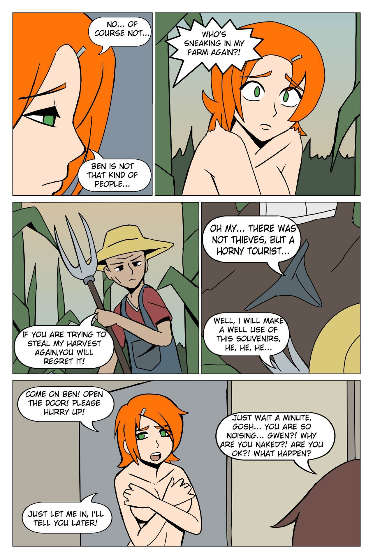 Ben 10 exciting halloween porn comic picture 8
