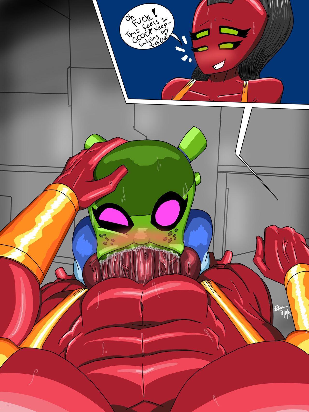 Ben 10 futanari aliens porn comic picture 17