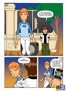 Drawn sex ben 10 porn comic picture 1