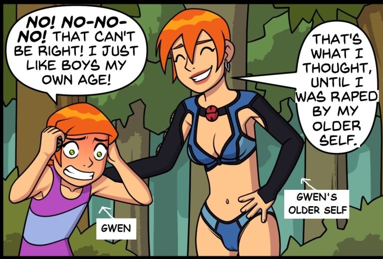 Gwen yuri porn comic picture 01
