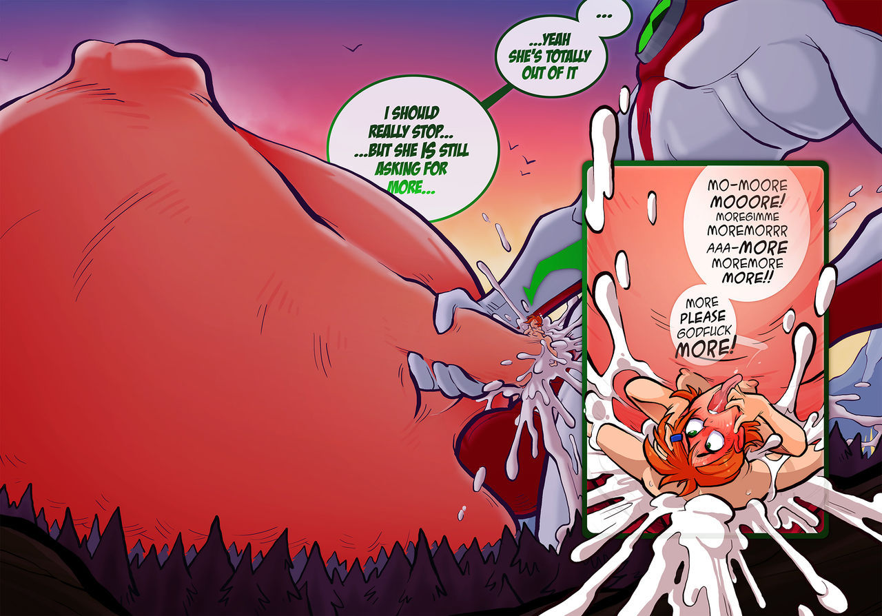 Gwen and aliens porn comic picture 13