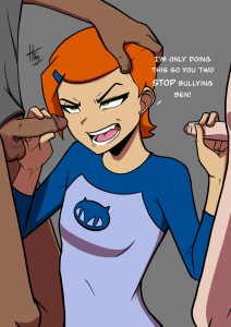 Gwen and ben's bullies porn comic picture 1