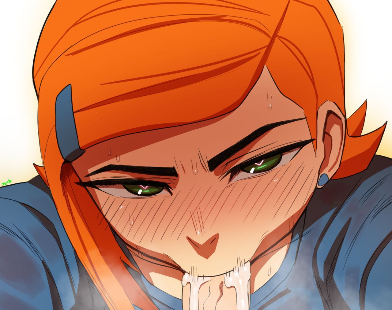Gwen's lust porn comic picture 10