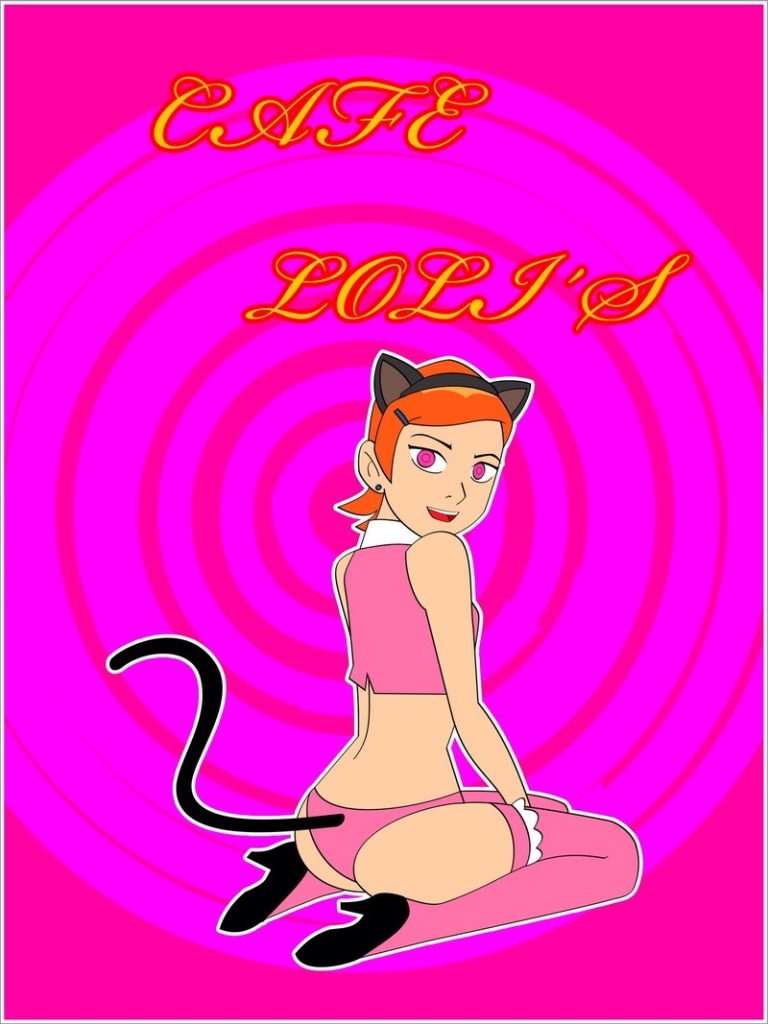 Loli's cafe porn comic picture 1