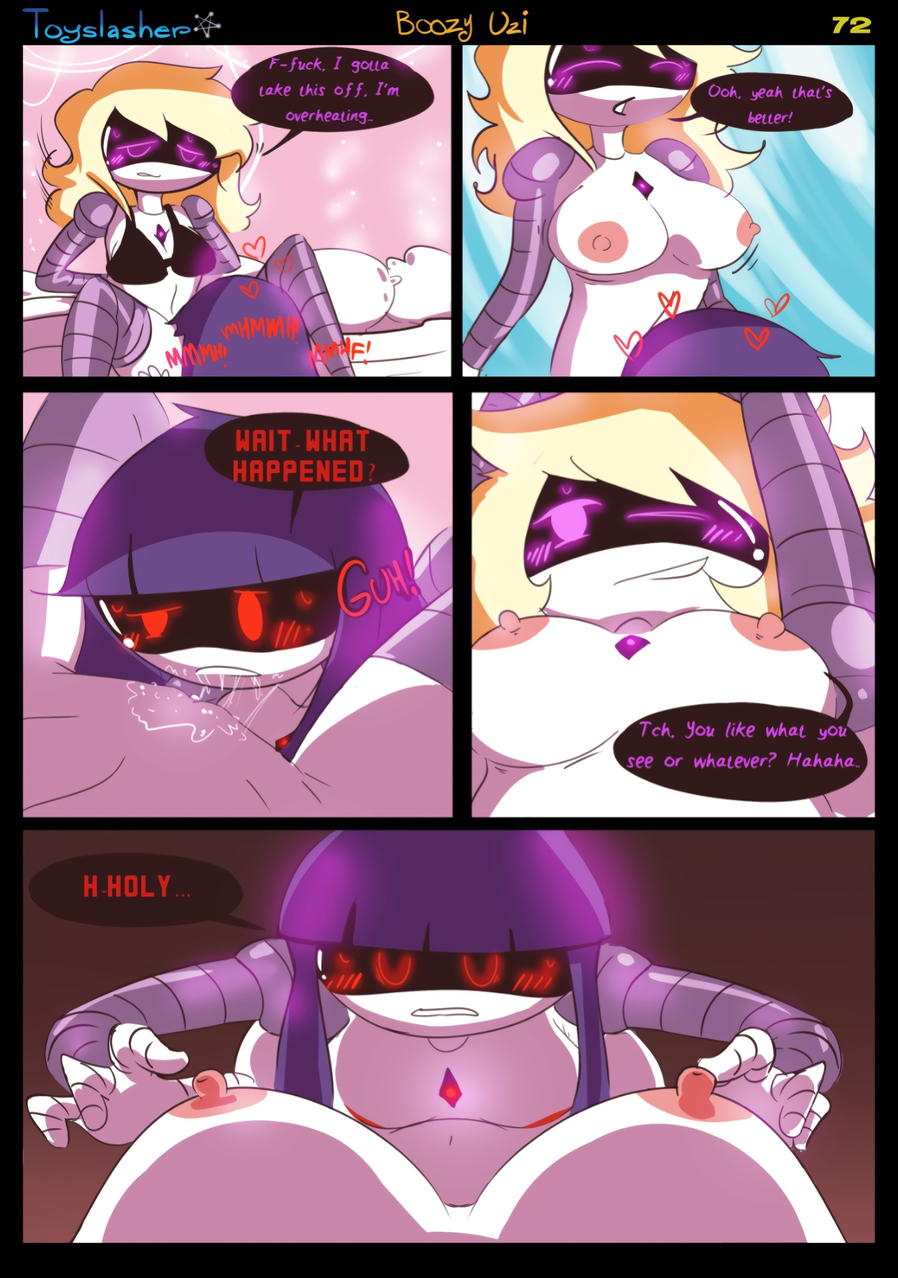 Boozy Uzi 2! porn comic picture 15