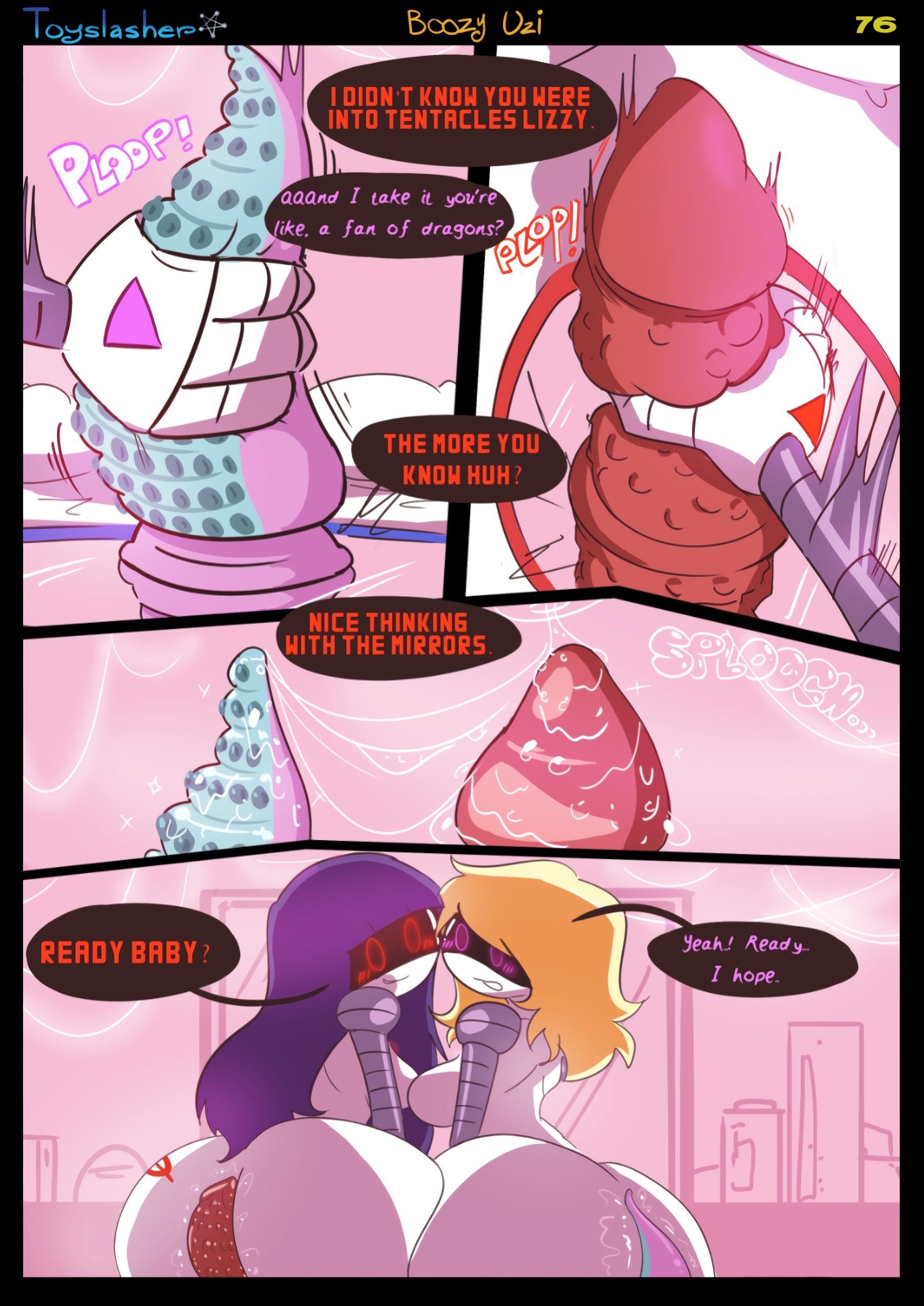 Boozy Uzi 2! porn comic picture 19