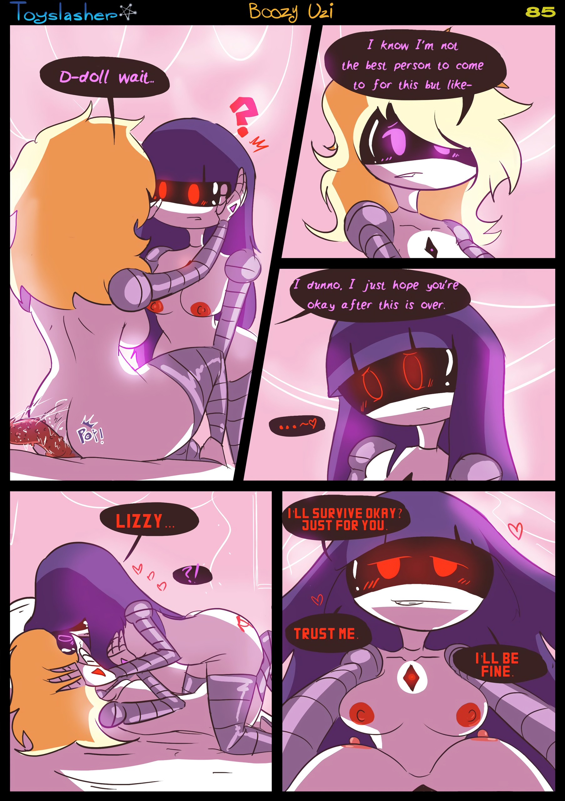 Boozy Uzi 2! porn comic picture 28
