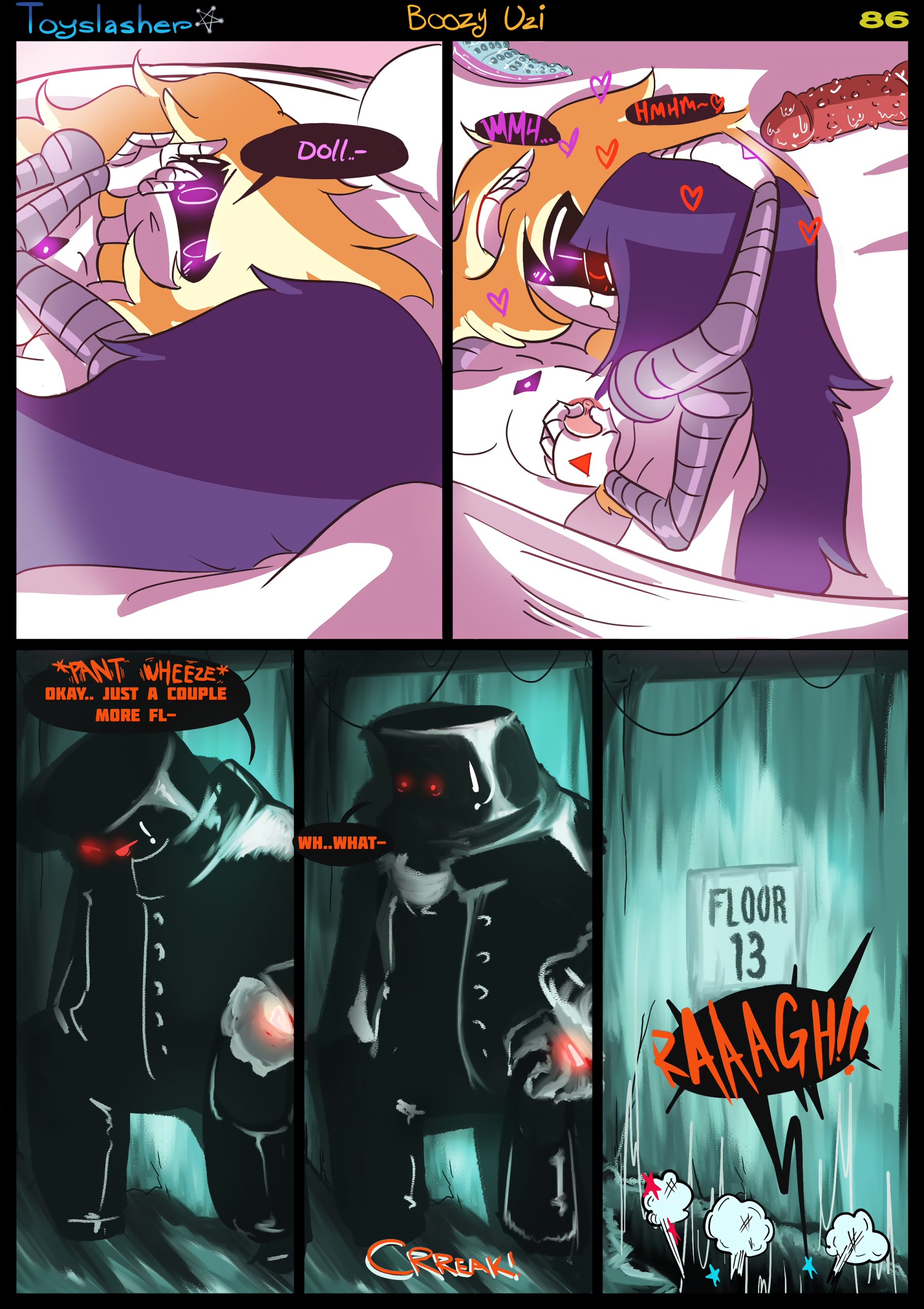 Boozy Uzi 2! porn comic picture 29