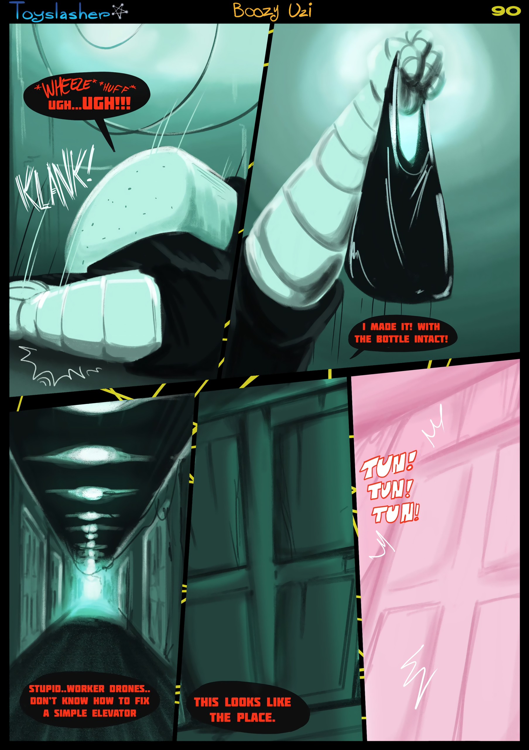Boozy Uzi 2! porn comic picture 33