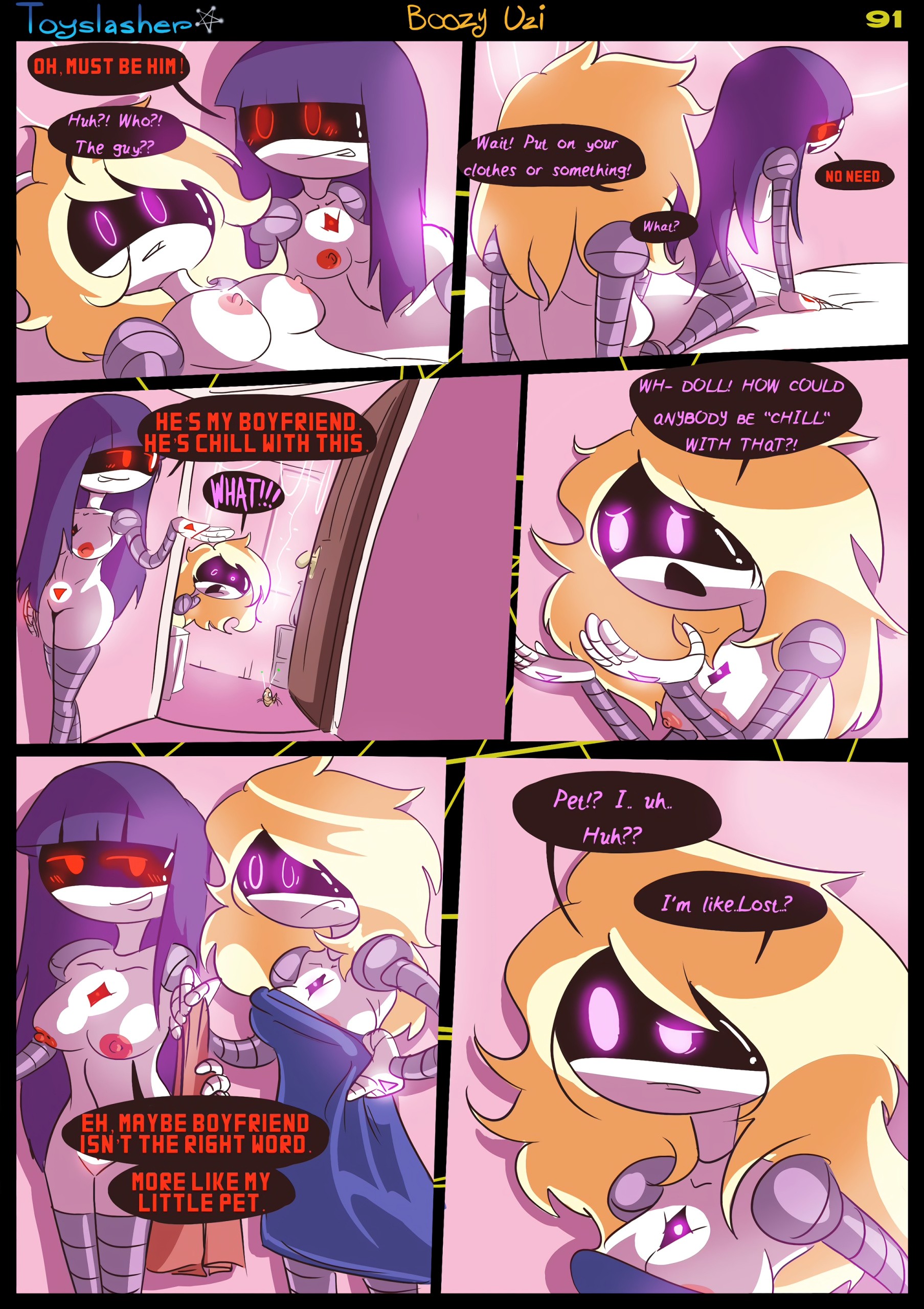 Boozy Uzi 2! porn comic picture 34
