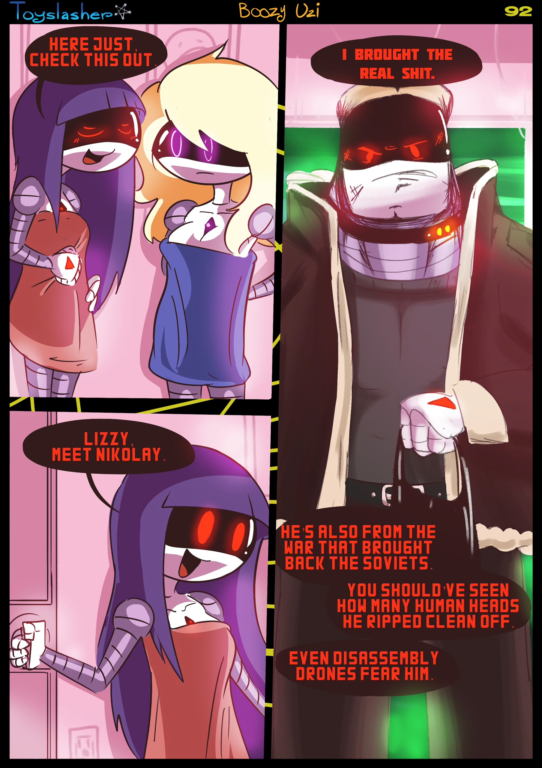 Boozy Uzi 2! porn comic picture 35