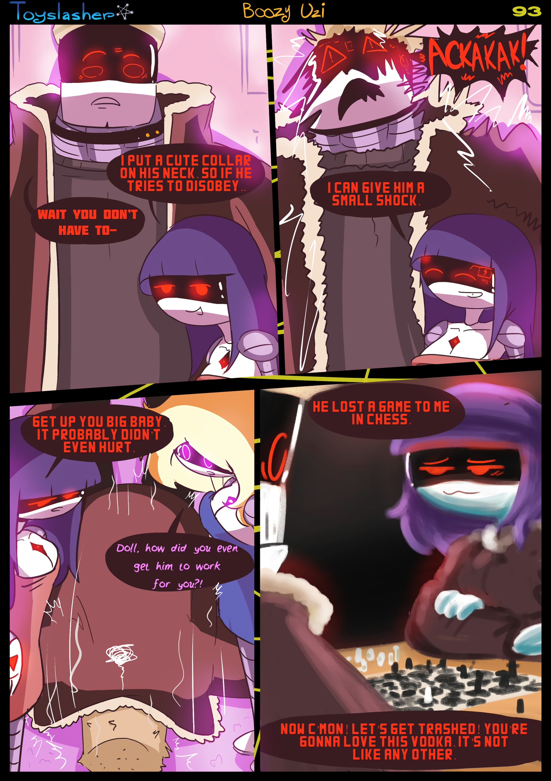Boozy Uzi 2! porn comic picture 36
