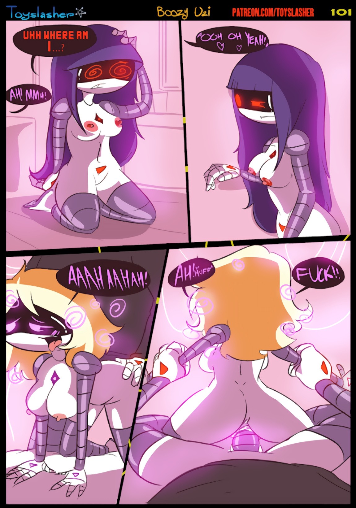 Boozy Uzi 2! porn comic picture 44