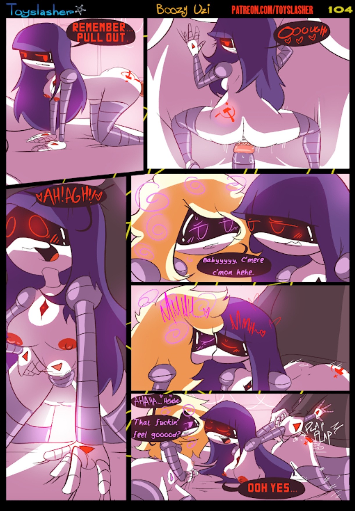 Boozy Uzi 2! porn comic picture 47