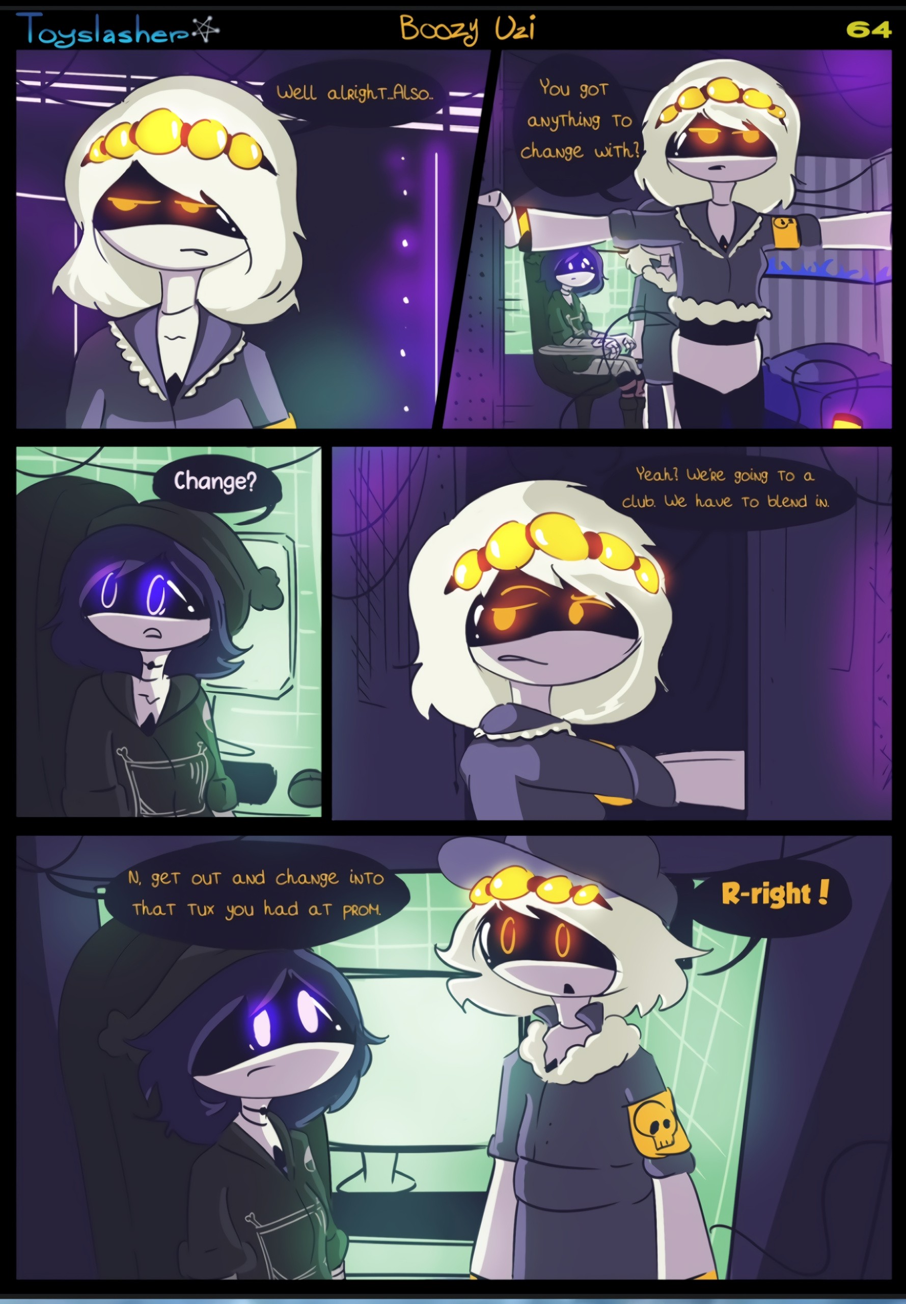 Boozy Uzi 2! porn comic picture 7