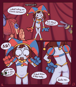 Pomni porn comic picture 1