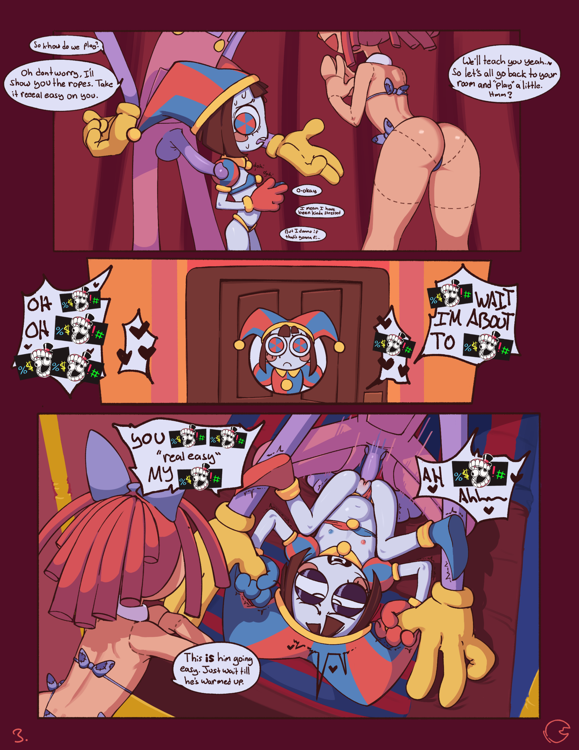 Pomni porn comic picture 3