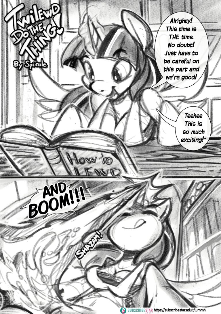 Twilewd, Do The Thing! porn comic picture 1