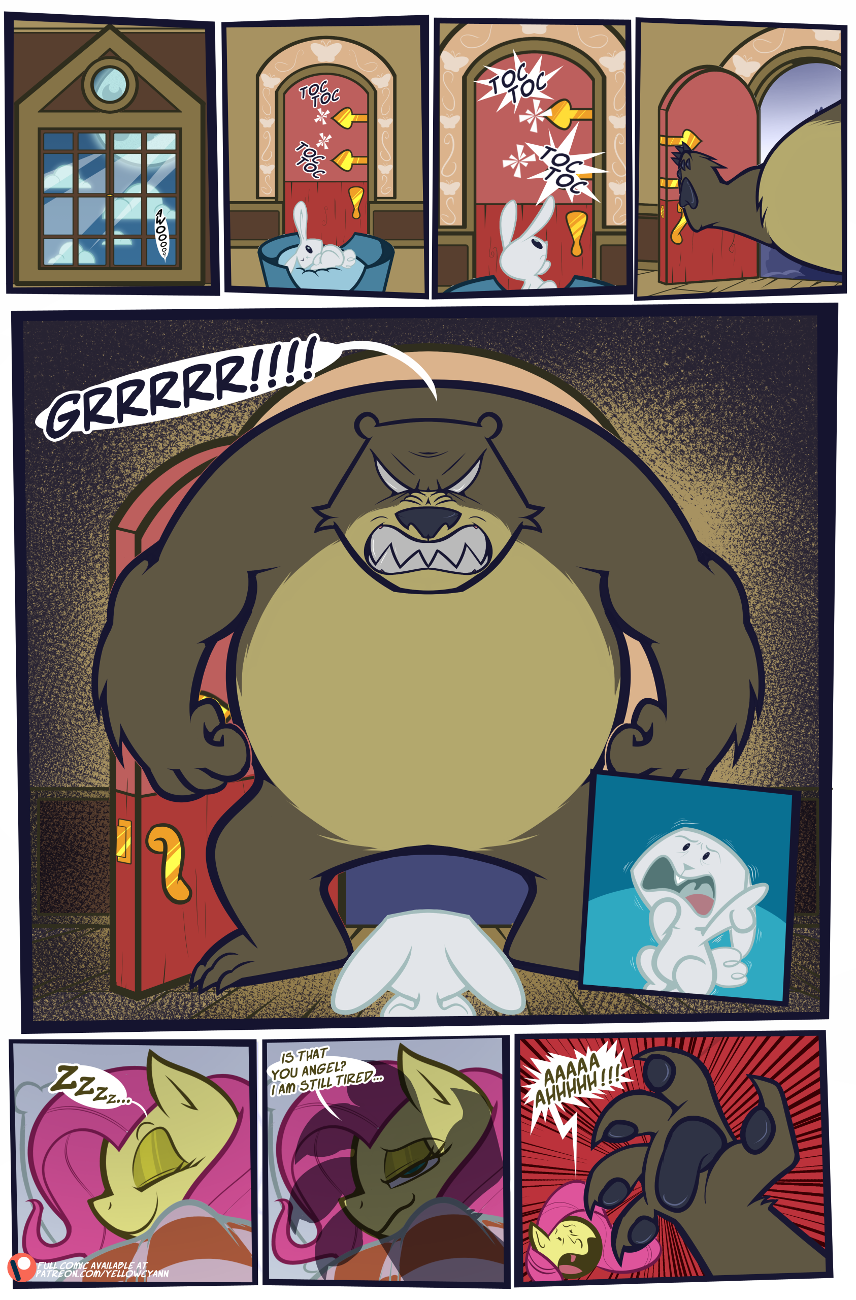 Fluttershy's Overtime porn comic picture 4