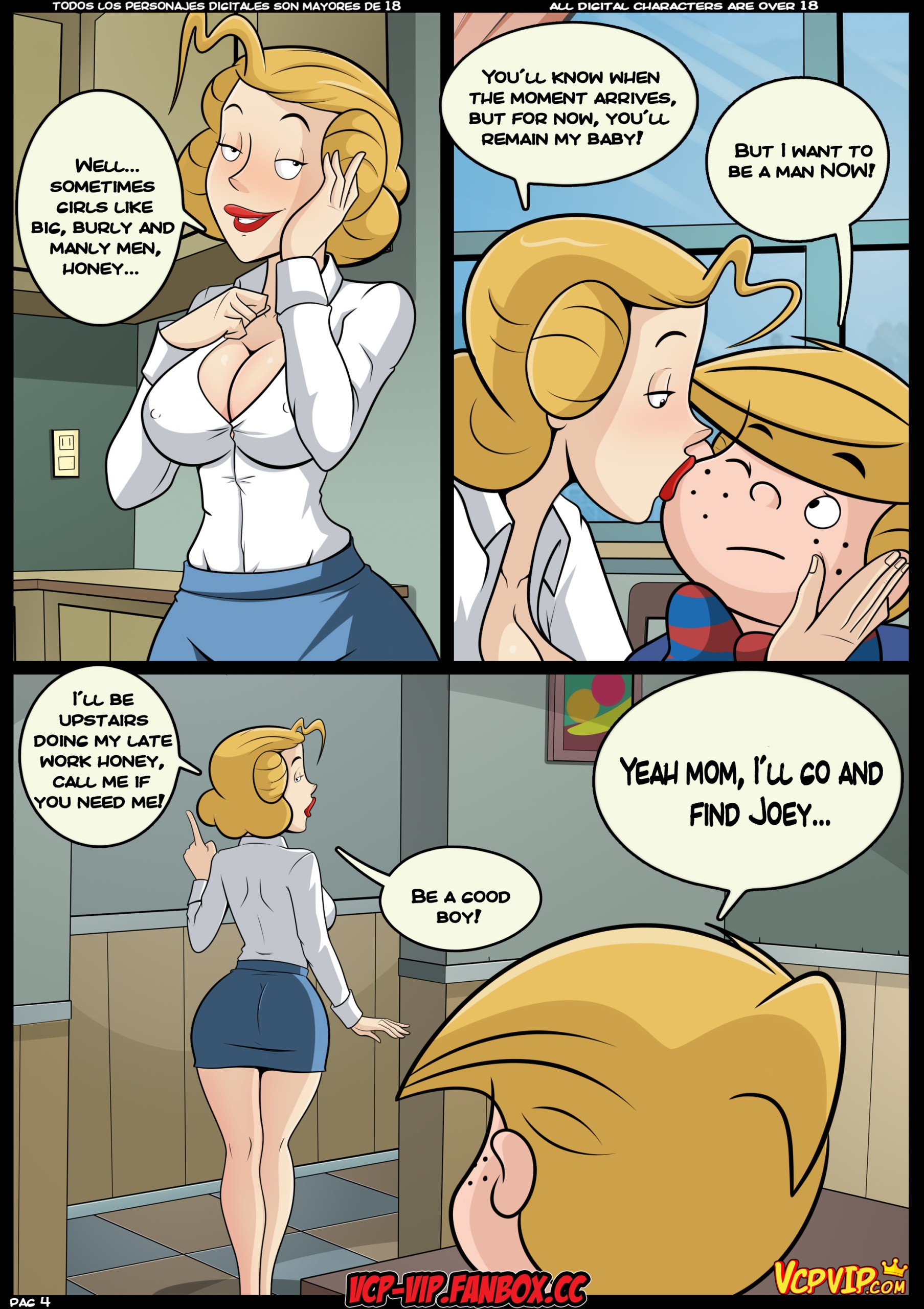 MILF Catcher's 4 - A Man's Business! porn comic picture 5